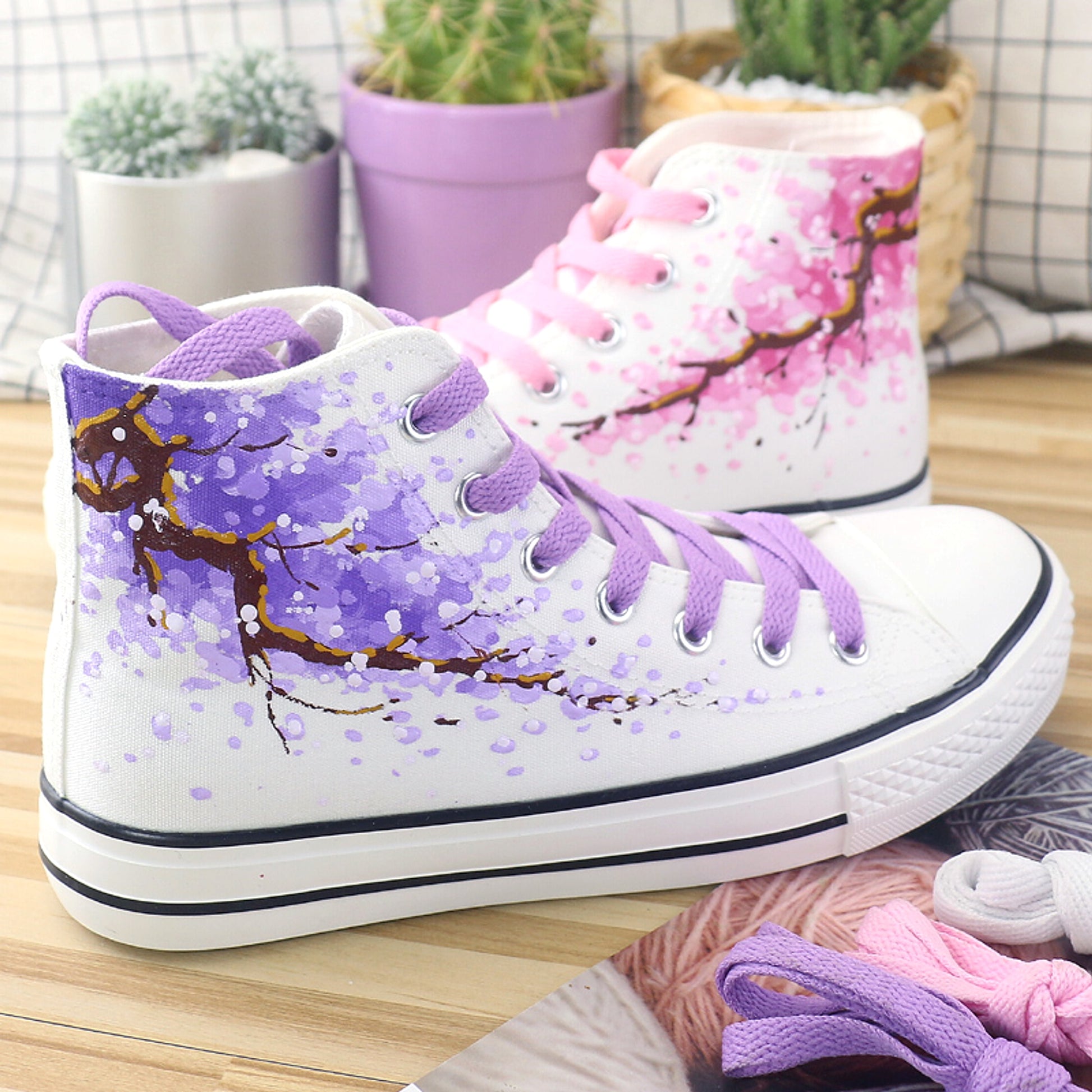 High Top Canvas Shoes For Summer And Autumn Women - enhanced image 3