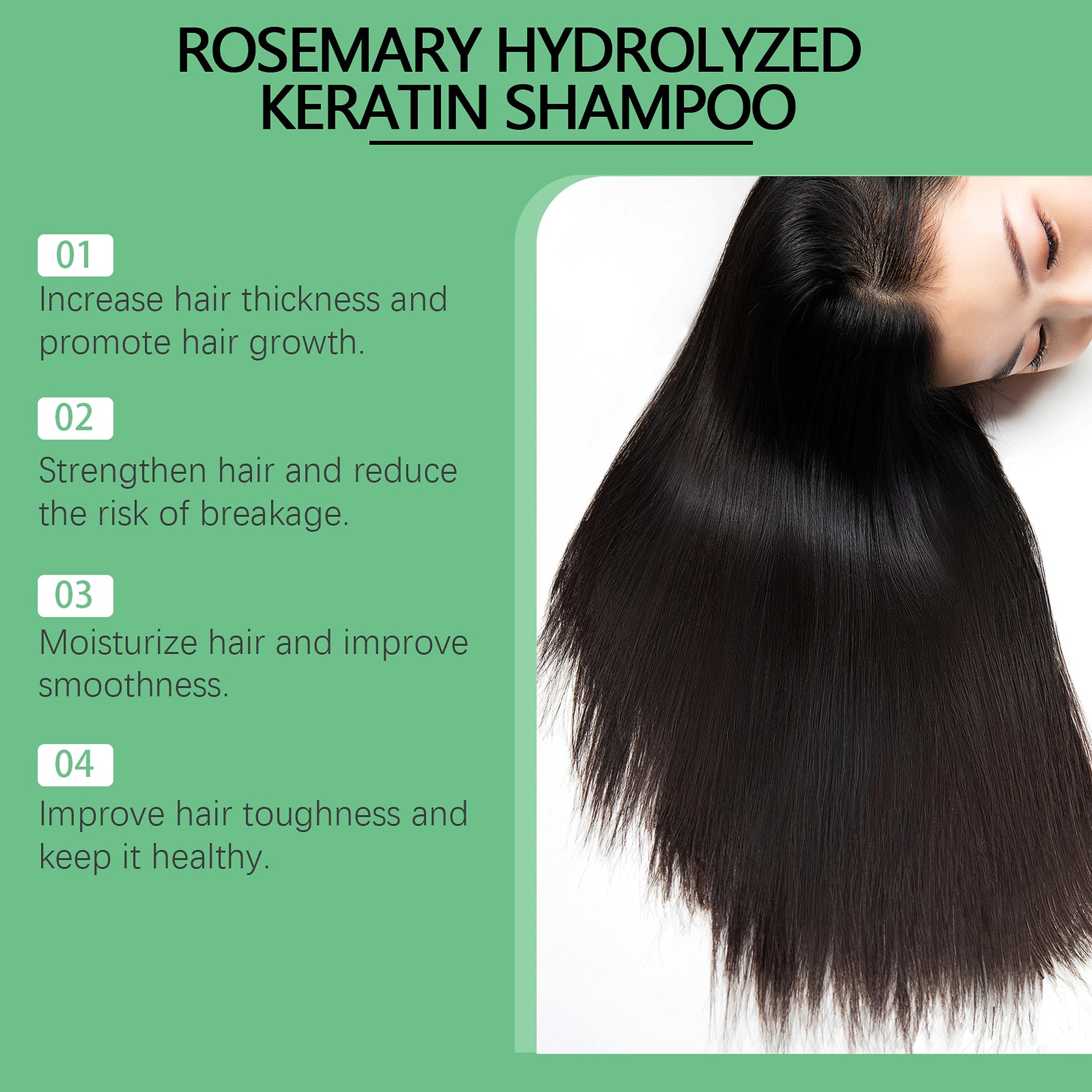 Hoegoa™ Herbal Essence Shampoo – Rosemary-Infused Growth & Control - enhanced image 3