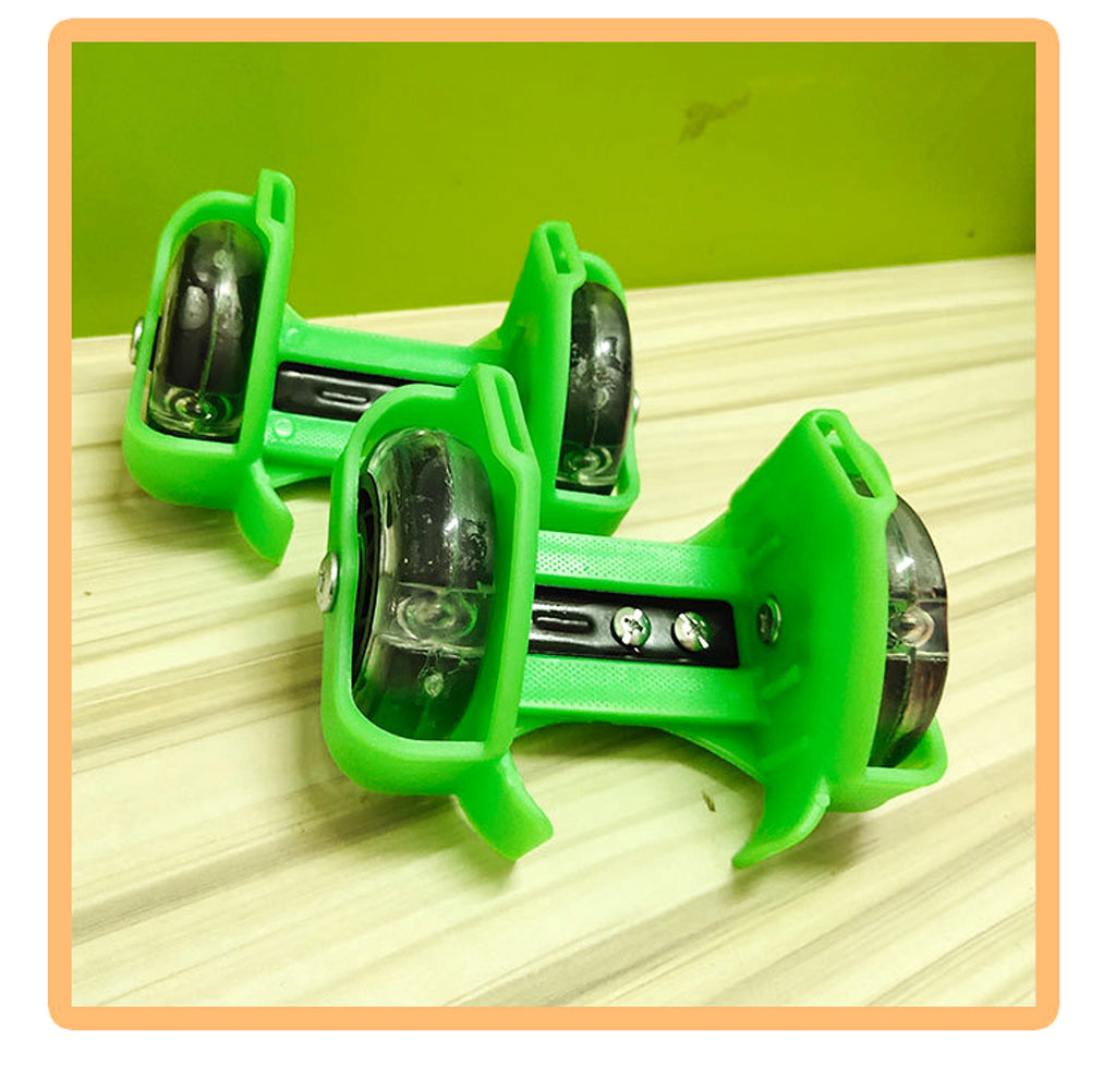 Hot Wheels Heelys Children Pvc Wheel Luminous Roller Skates - enhanced image 3
