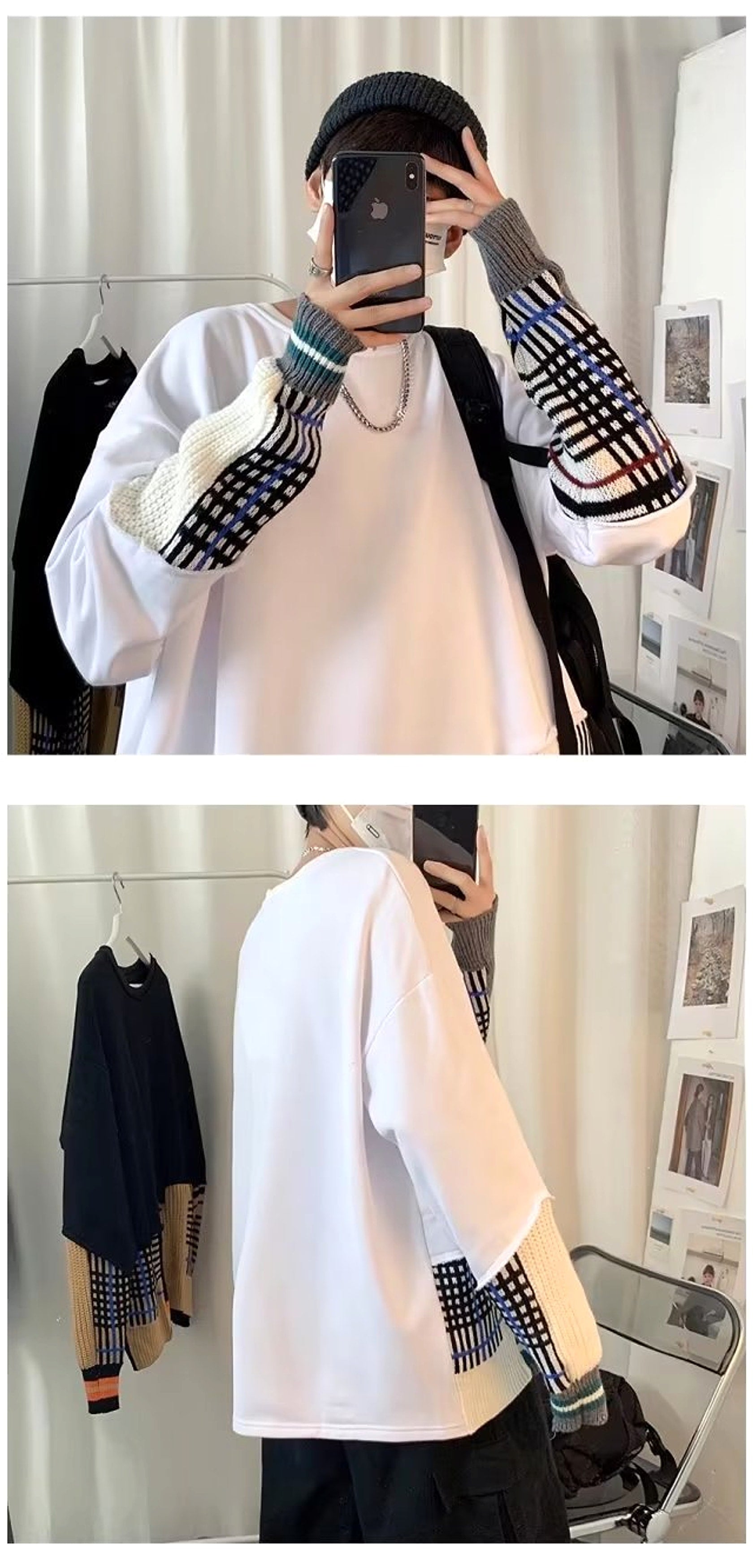 Ins National Fashion Brand Boys' Knitwear Sweater Youth Men - enhanced image 3