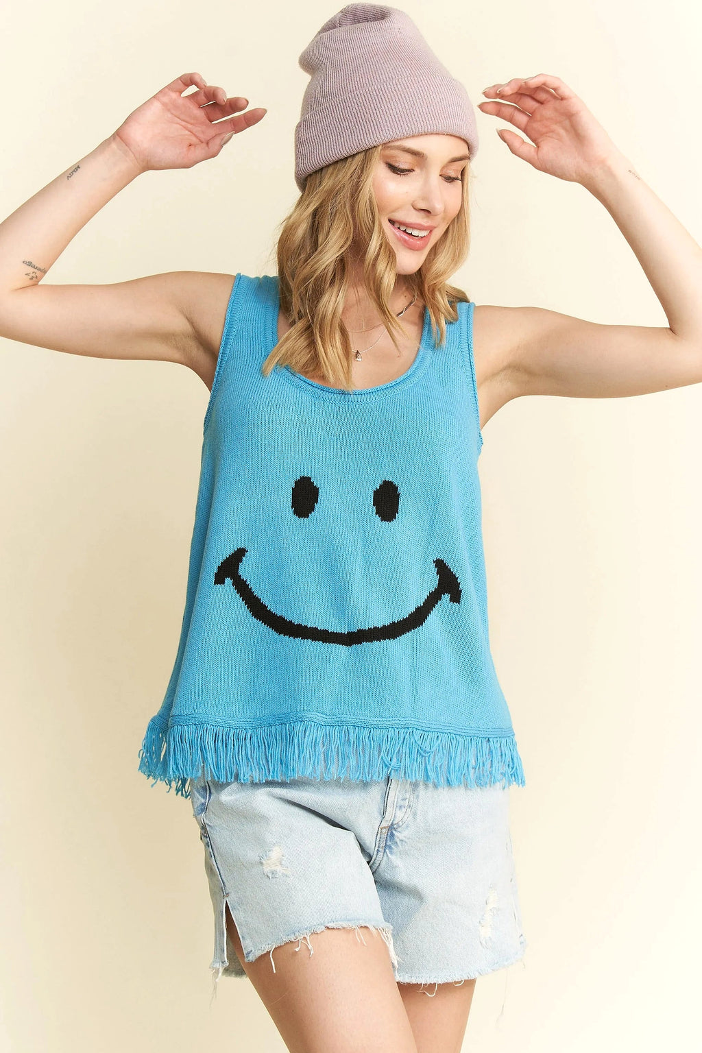 Jade By Jane Smiley Fringe Tank Top - enhanced image 3