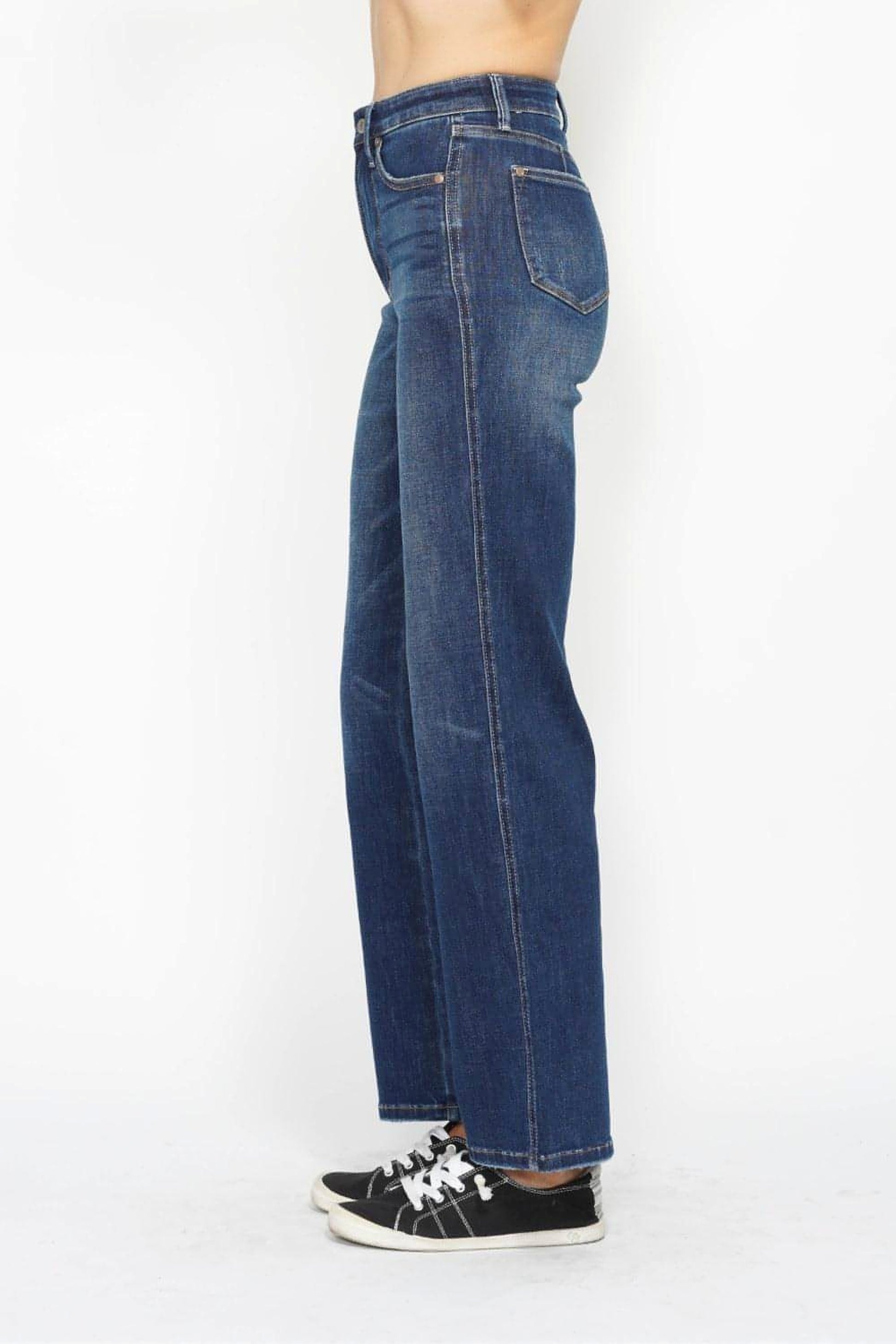 Judy Blue Full Size High Waist Tummy Control Jeans - enhanced image 3