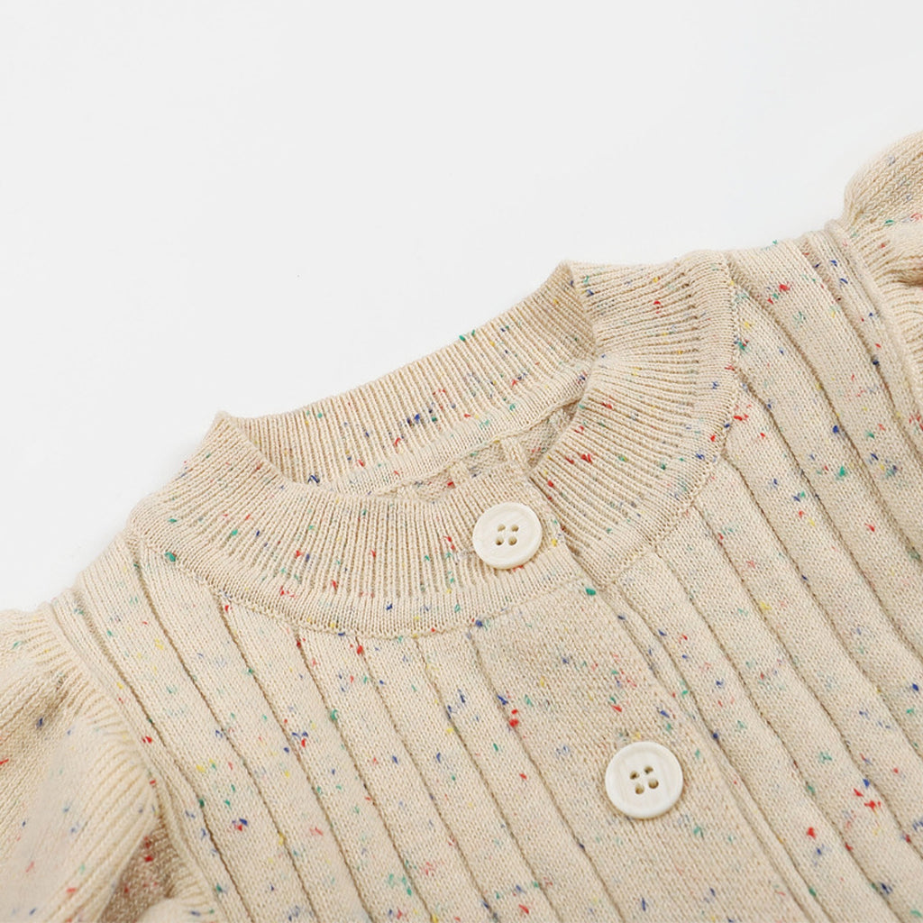 KnitNest™ – Autumn Cotton Baby Romper - enhanced image 3