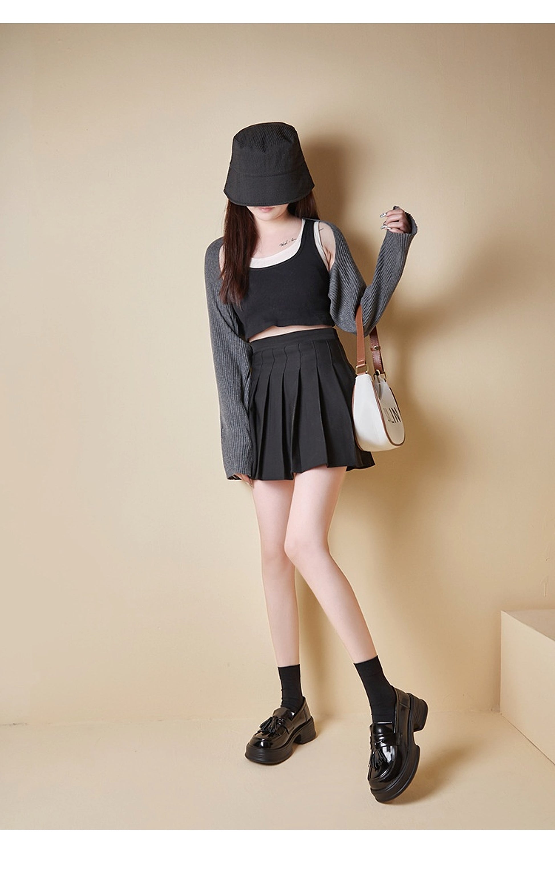 Ladies Tassel Japanese Leisure Small Leather Shoes Women - enhanced image 3