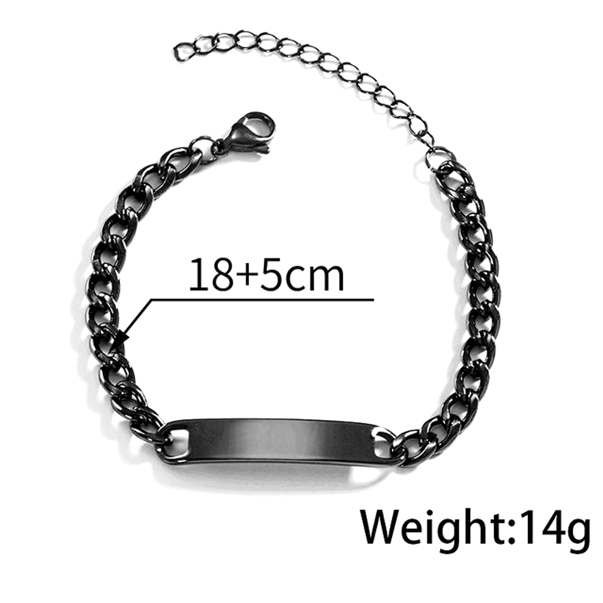 Laser Engraved Eye Photo Bracelet - enhanced image 3
