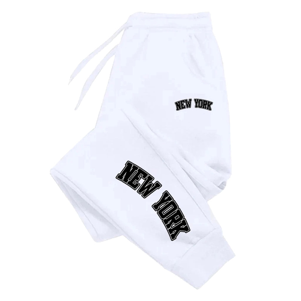 Letter Printed Casual Sports Straight Sweatpants Tracksuit Men - enhanced image 3