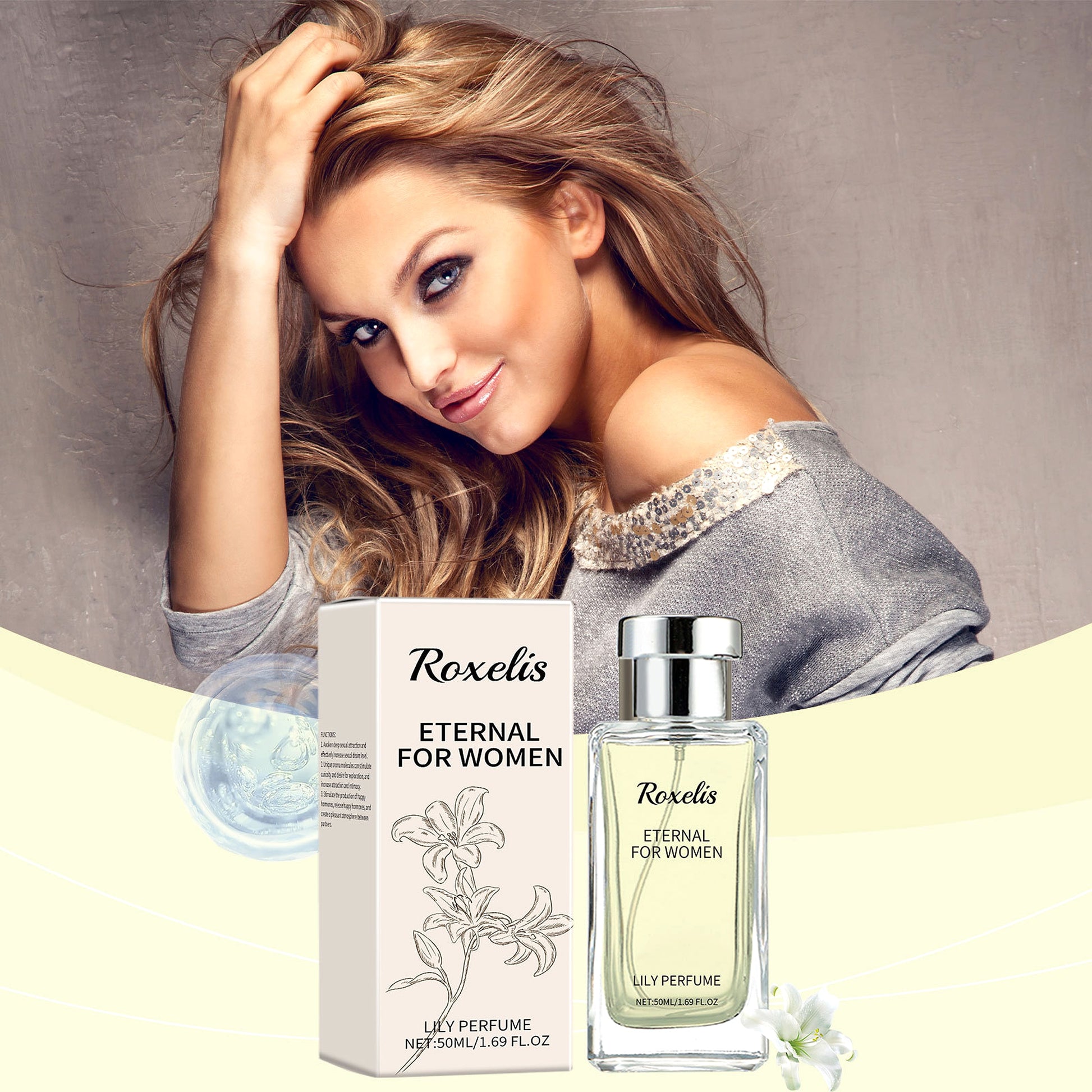 Lily Perfume Spray Lady Date Lasting Fragrance - enhanced image 3