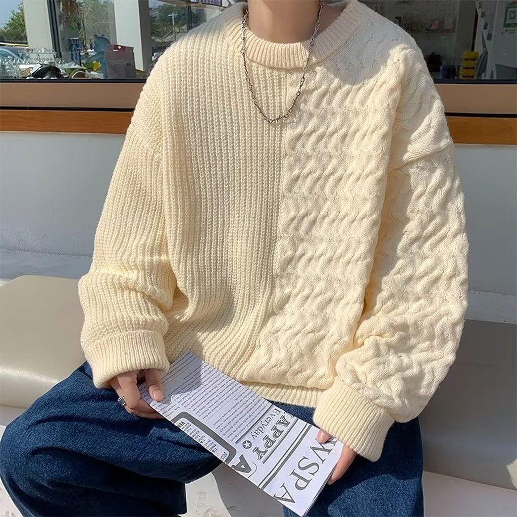 Long Sleeve Sweater Knitwear For Men - enhanced image 3