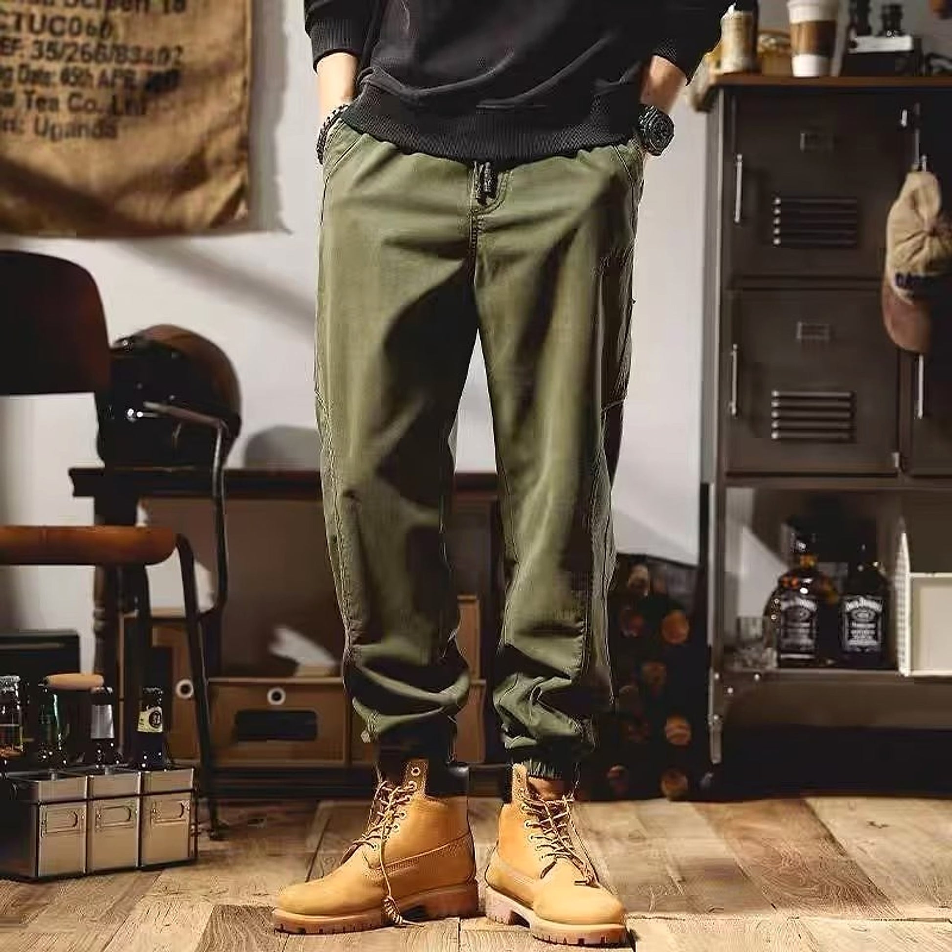 Loose Graceful Casual Pants Men - enhanced image 3