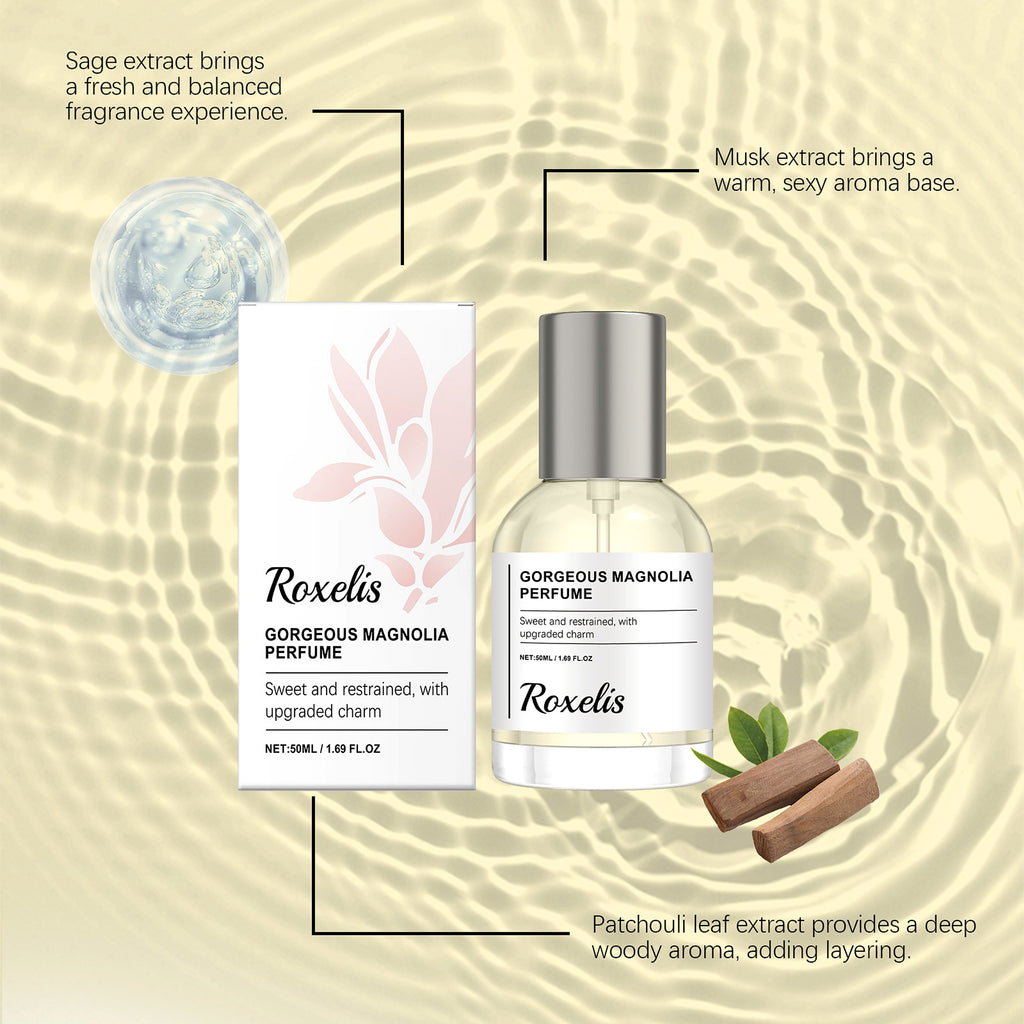 Magnolia Flower Perfume Behind The Ear Elegant - enhanced image 3