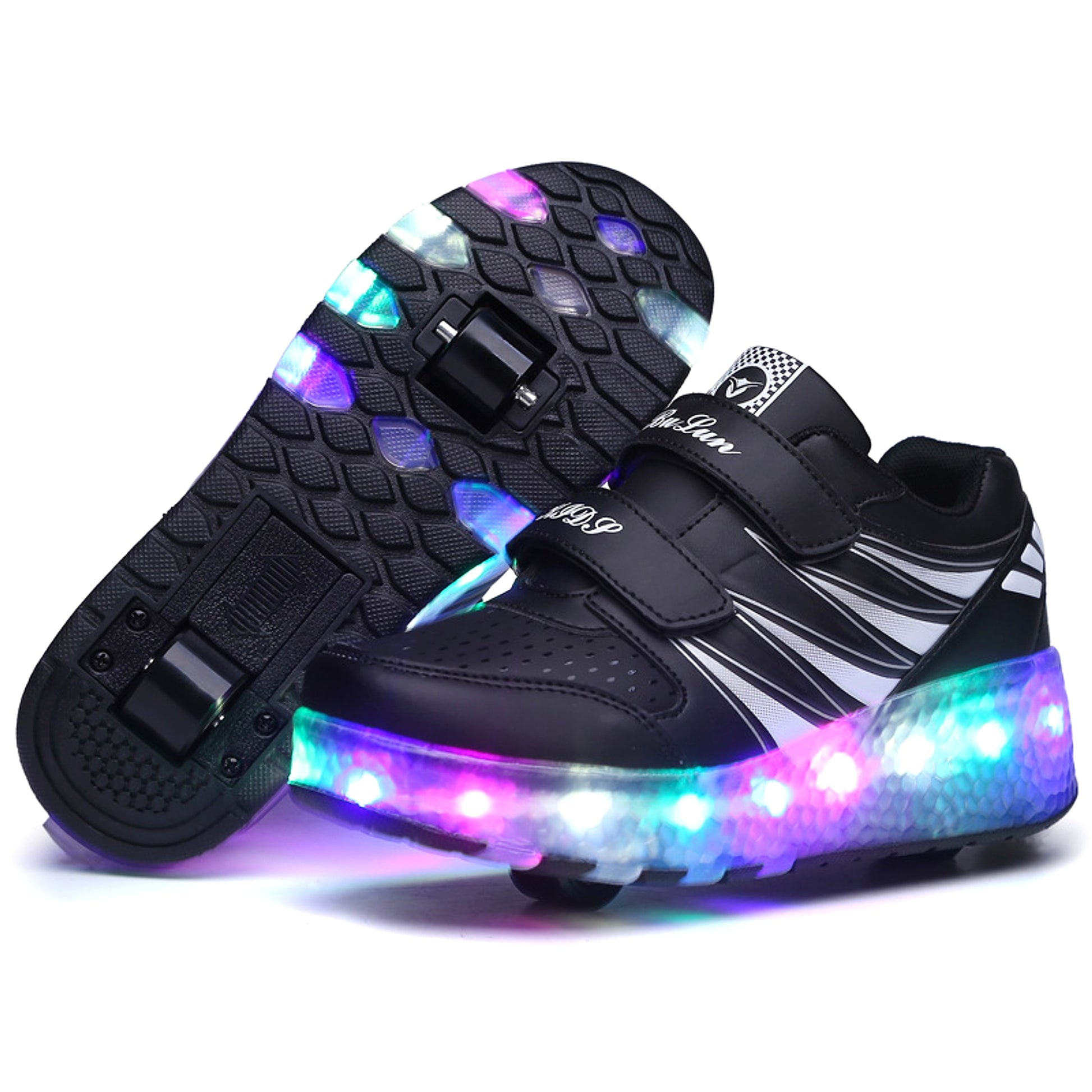 Women Ad Ult Double Roller Skates - enhanced image 3
