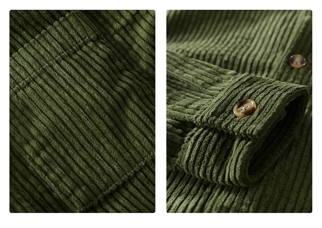 VelvEdge™ – Heavy Corduroy Overshirt Jacket - enhanced image 3