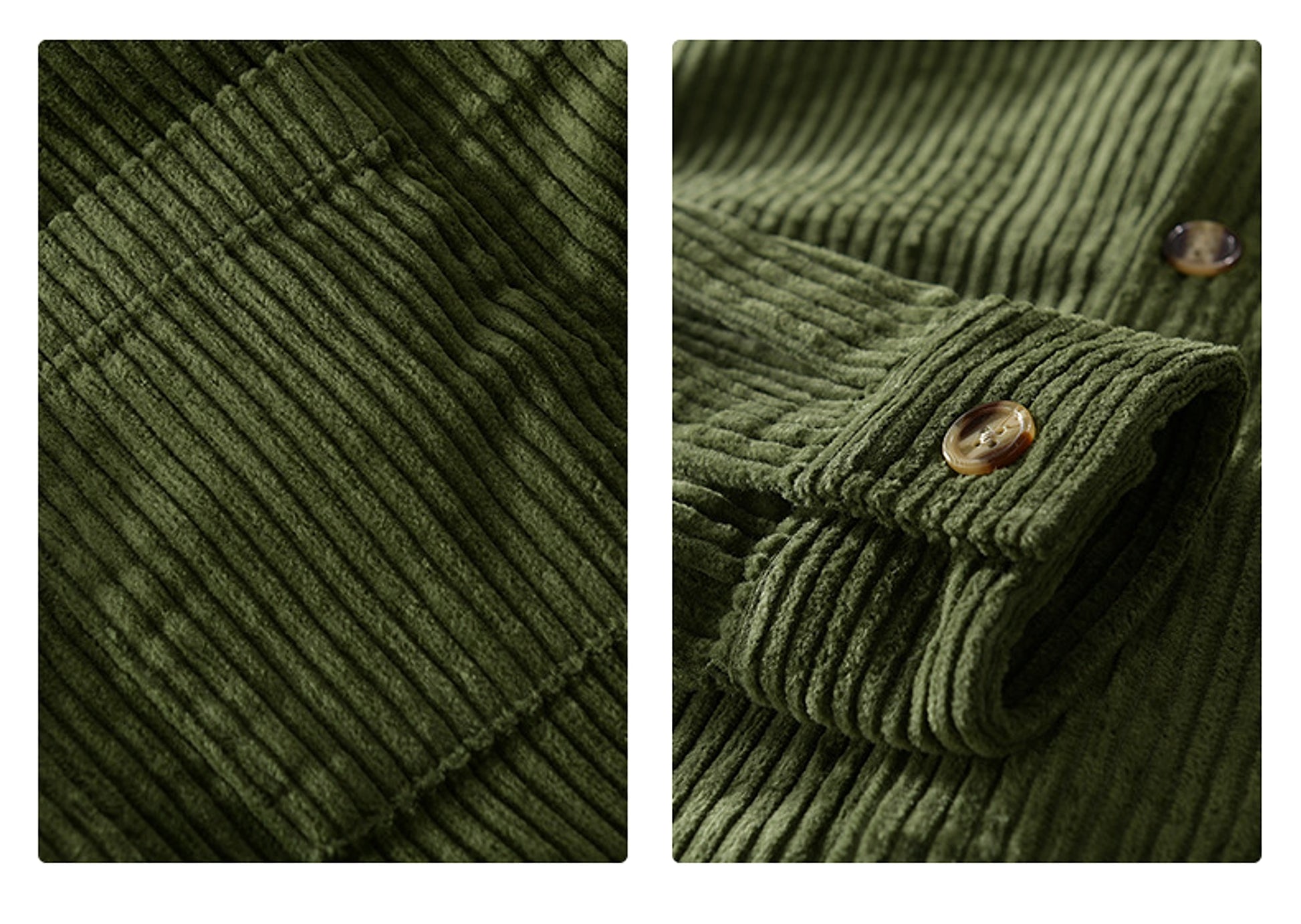VelvEdge™ – Heavy Corduroy Overshirt Jacket - enhanced image 3