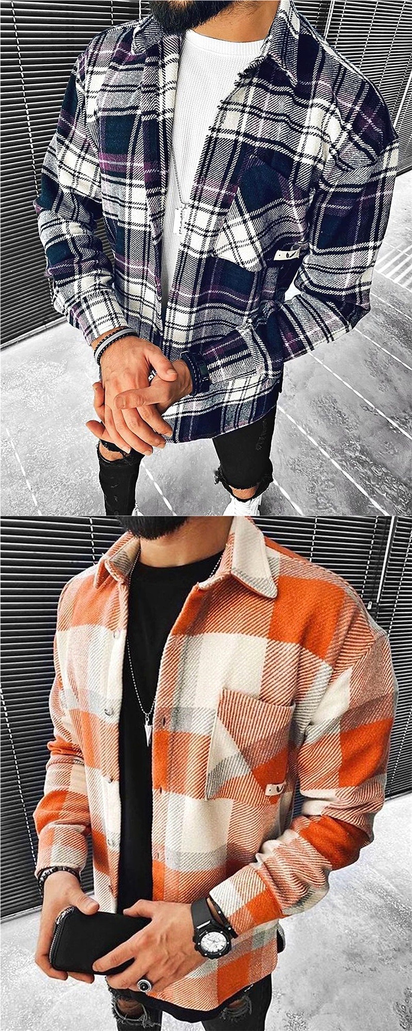 Men's Diamond Jacket - enhanced image 3