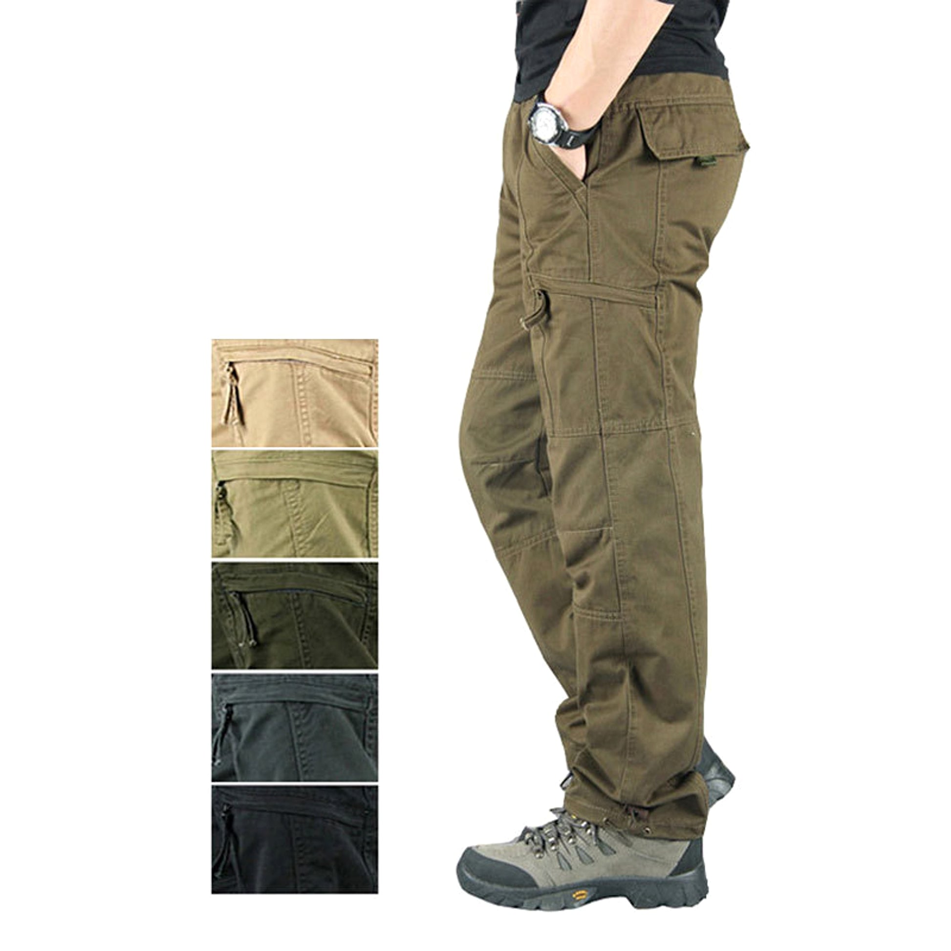 TrailFlex™ – Multi-Pocket Tactical Pants for Men - enhanced image 3