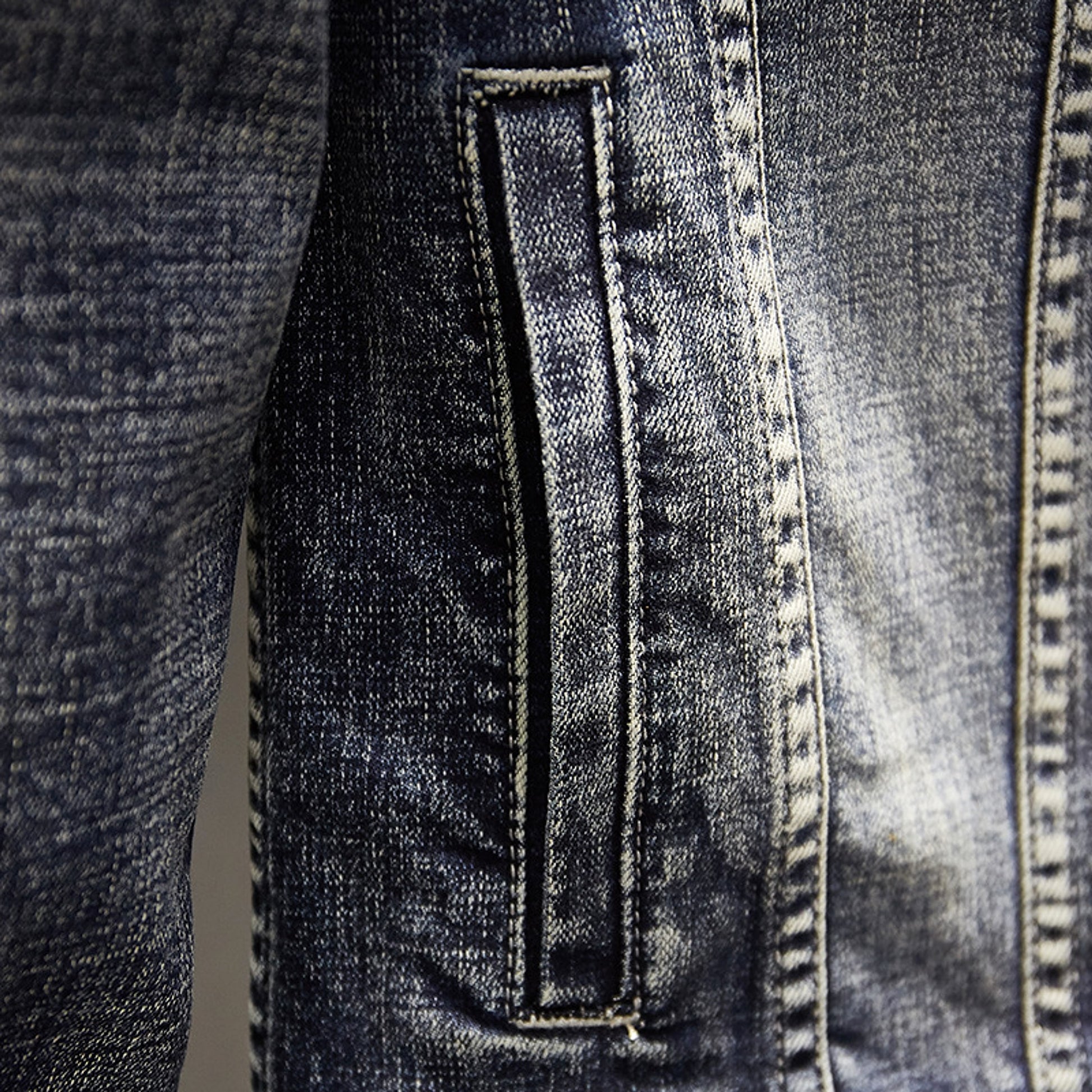 Men's Fashion Jacket Outer Wear - enhanced image 3