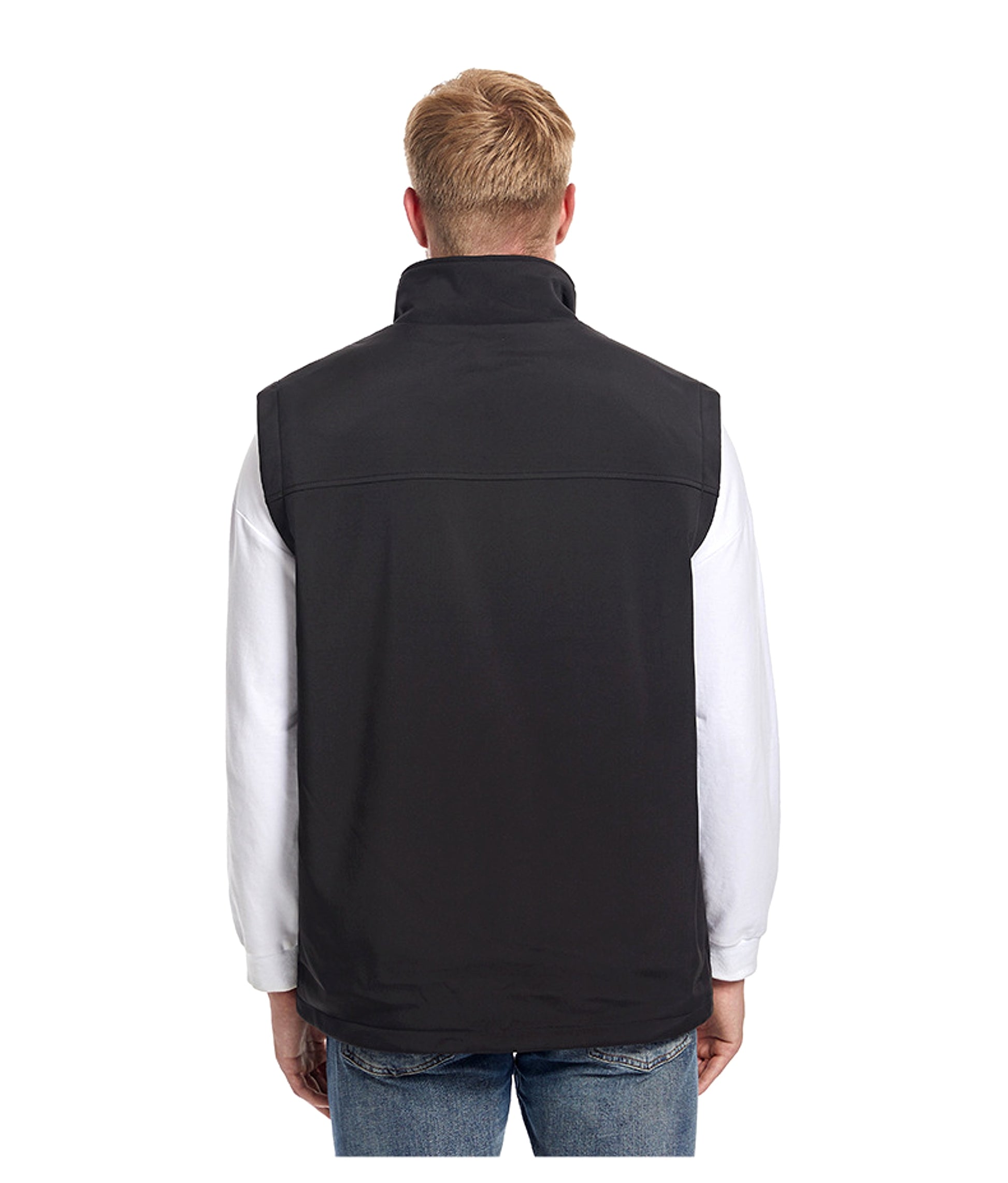 Men's Heated Softshell Vest – Rechargeable Thermal Outdoor Sportswear - enhanced image 3