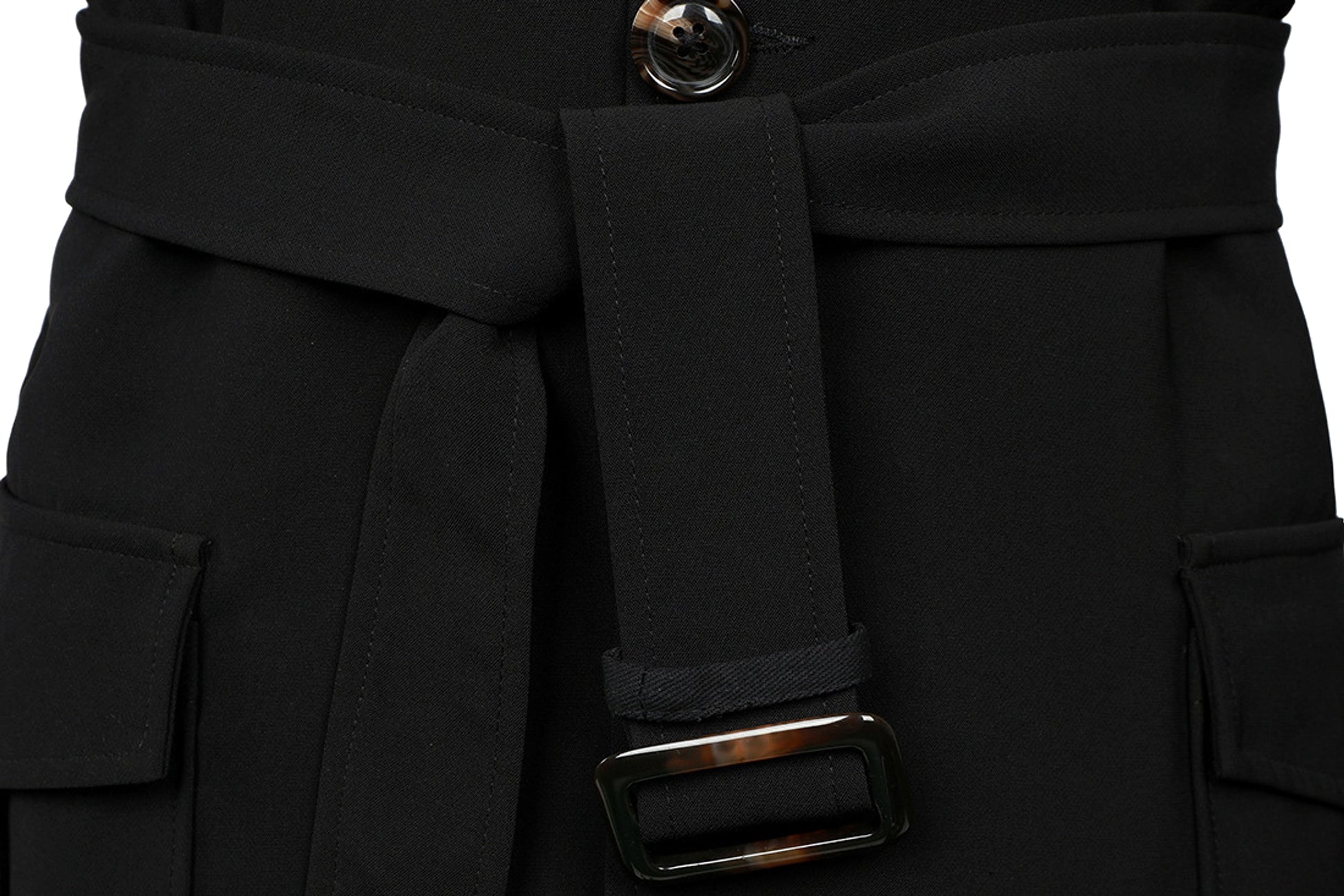 A Men's Hunting Clothes Medium Length Men's Casual Suit Trench Coat - enhanced image 3