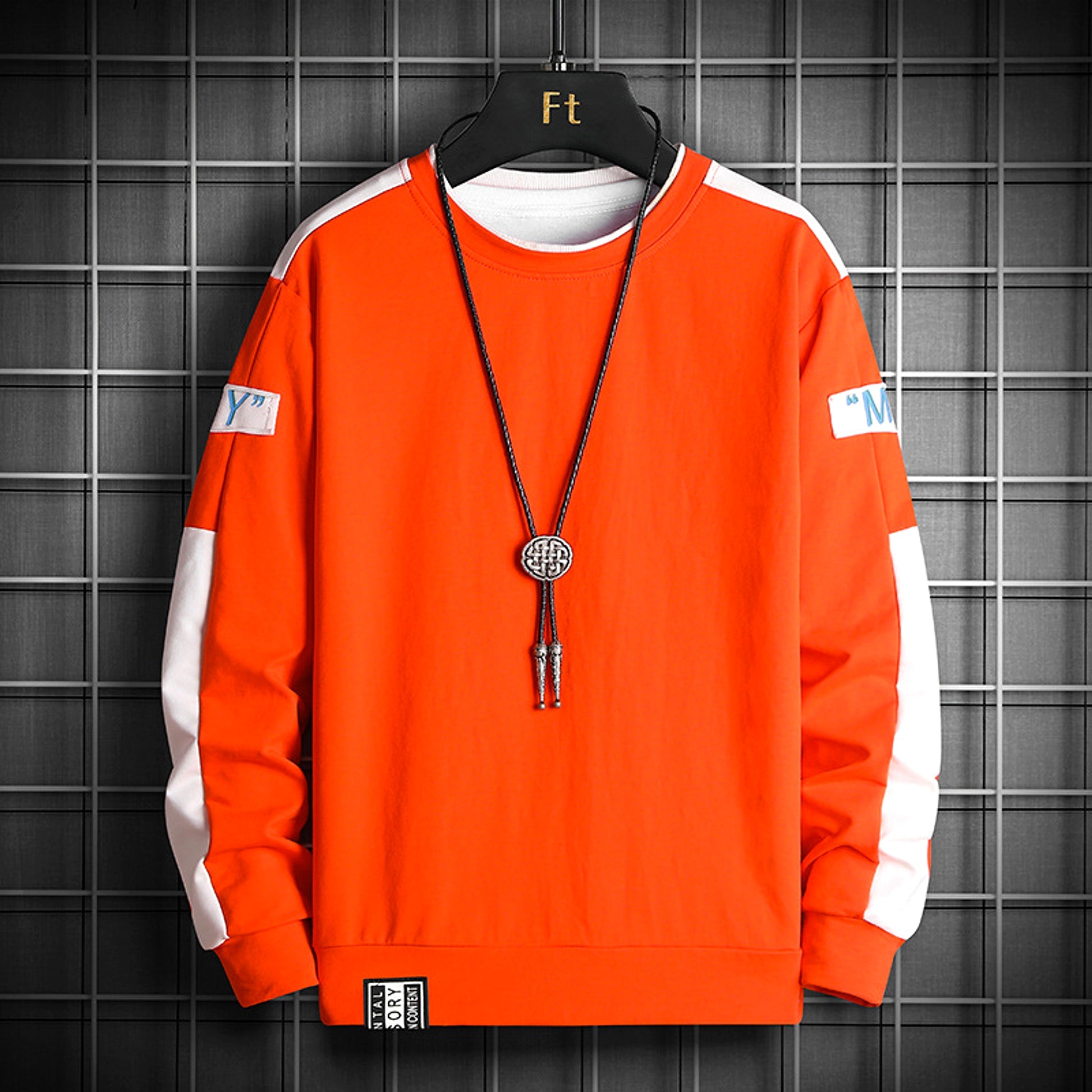 Men's Spring &amp; Autumn Casual Sports Round Neck Sweater - enhanced image 3
