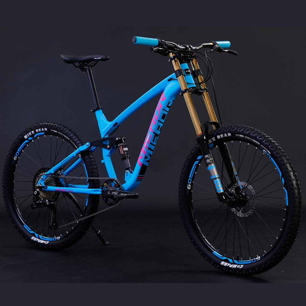 Mieaor™ TrailBlaze Pro – Full Suspension MTB (26/27.5", 11-Speed, Oil Brake, Alloy Frame) - enhanced image 3