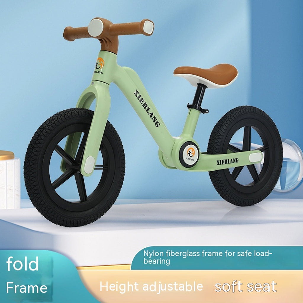 MiniRider™ – Foldable Pedal-Free Balance Bike for Toddlers (12" & 14") - enhanced image 3
