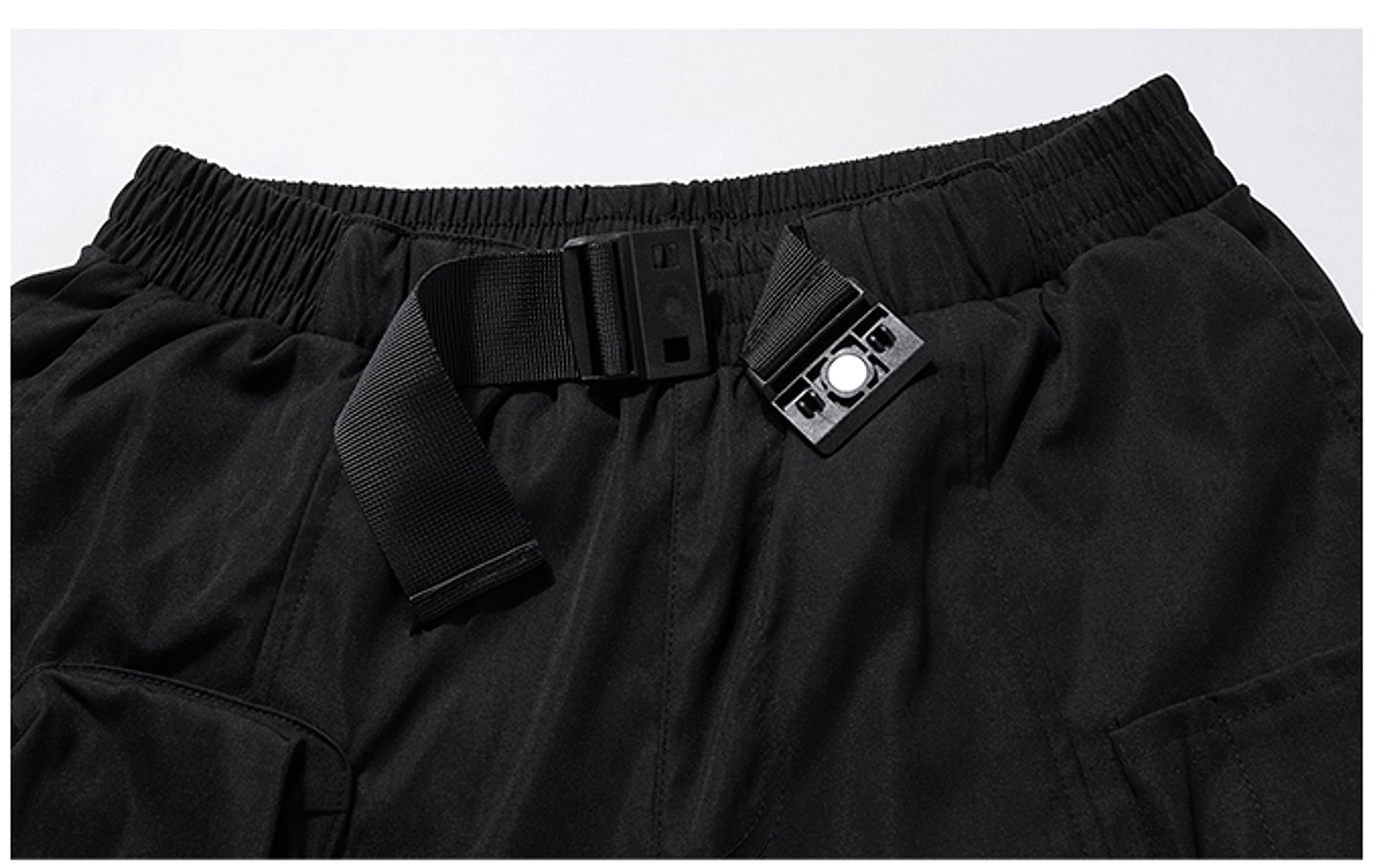 Multi-pocket Hook And Loop Chaopai Sports Casual Pants Men - enhanced image 3