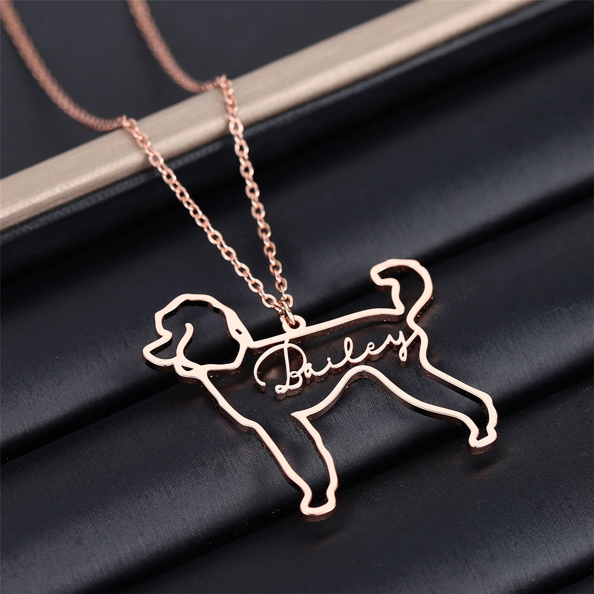 New Hollow Dog Collarbone Chain Of Any Variety - enhanced image 3
