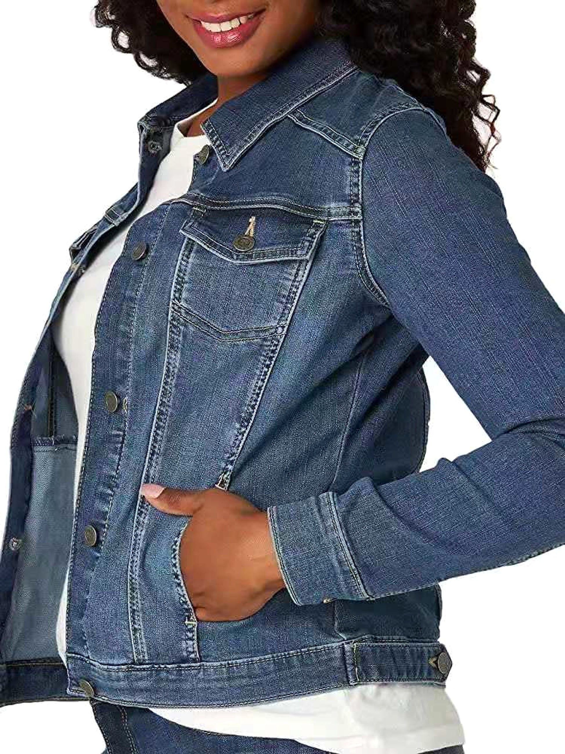 New Style Denim Jacket Women Slim Slimming - enhanced image 3