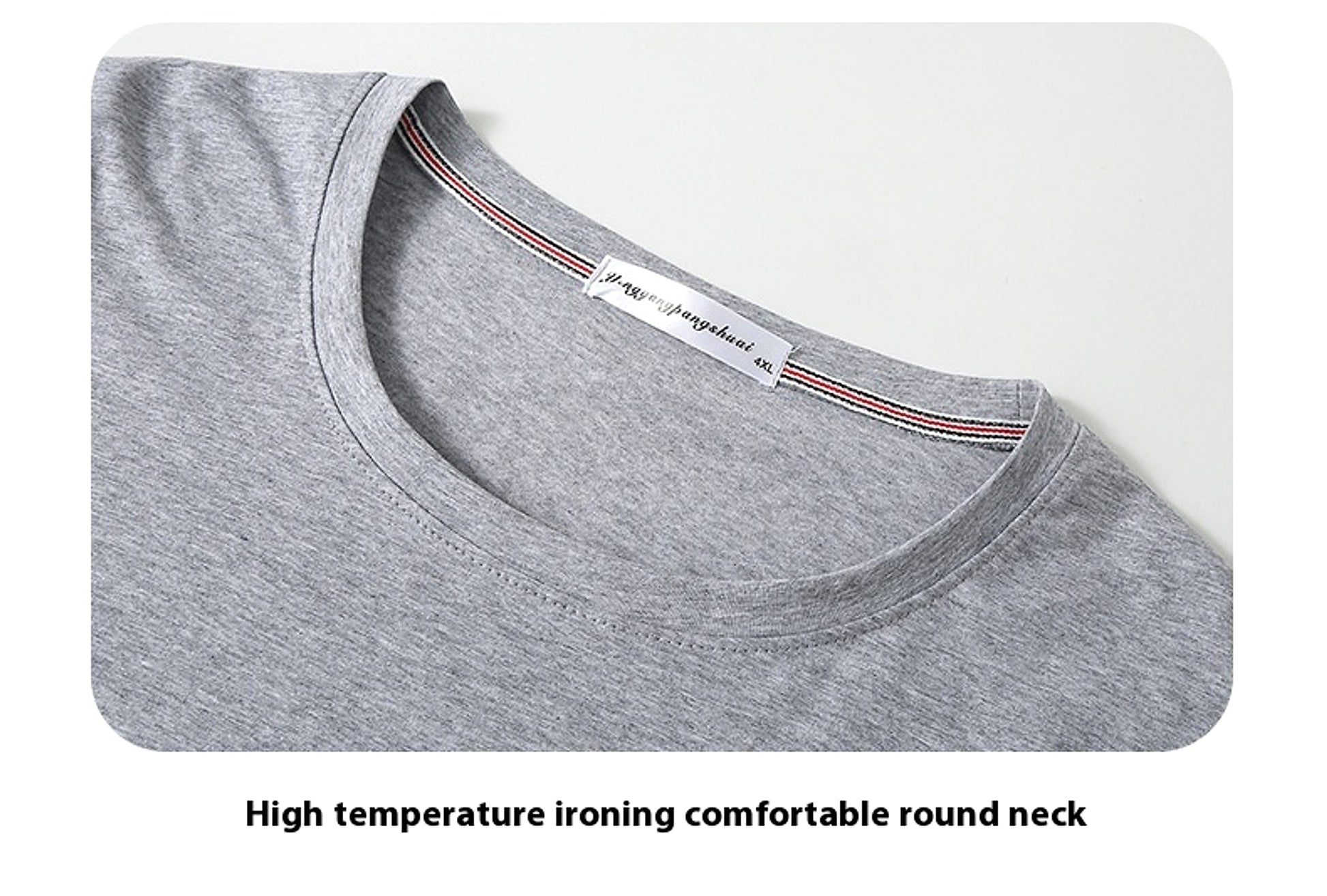 Oversized Short Sleeve T-shirt Men's Loose - enhanced image 3