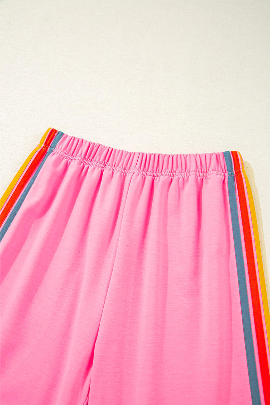 Pink Counting Rainbows High Waist Sweatpants - enhanced image 3
