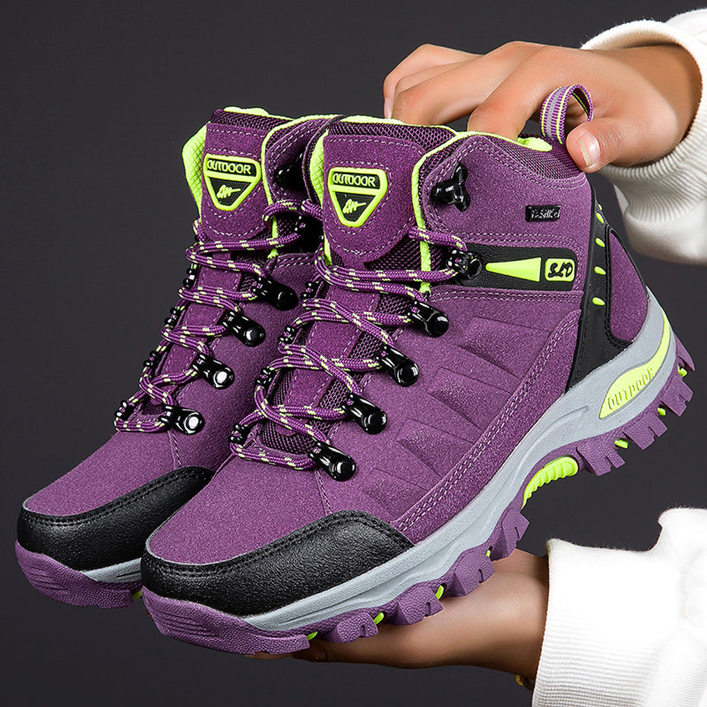 Plus Size Outdoor High-top Wear-resistant Mountaineering Women's Shoes - enhanced image 3
