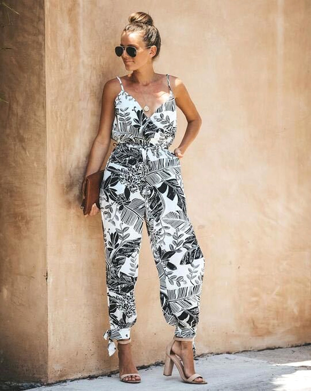 Printed jumpsuit - enhanced image 3