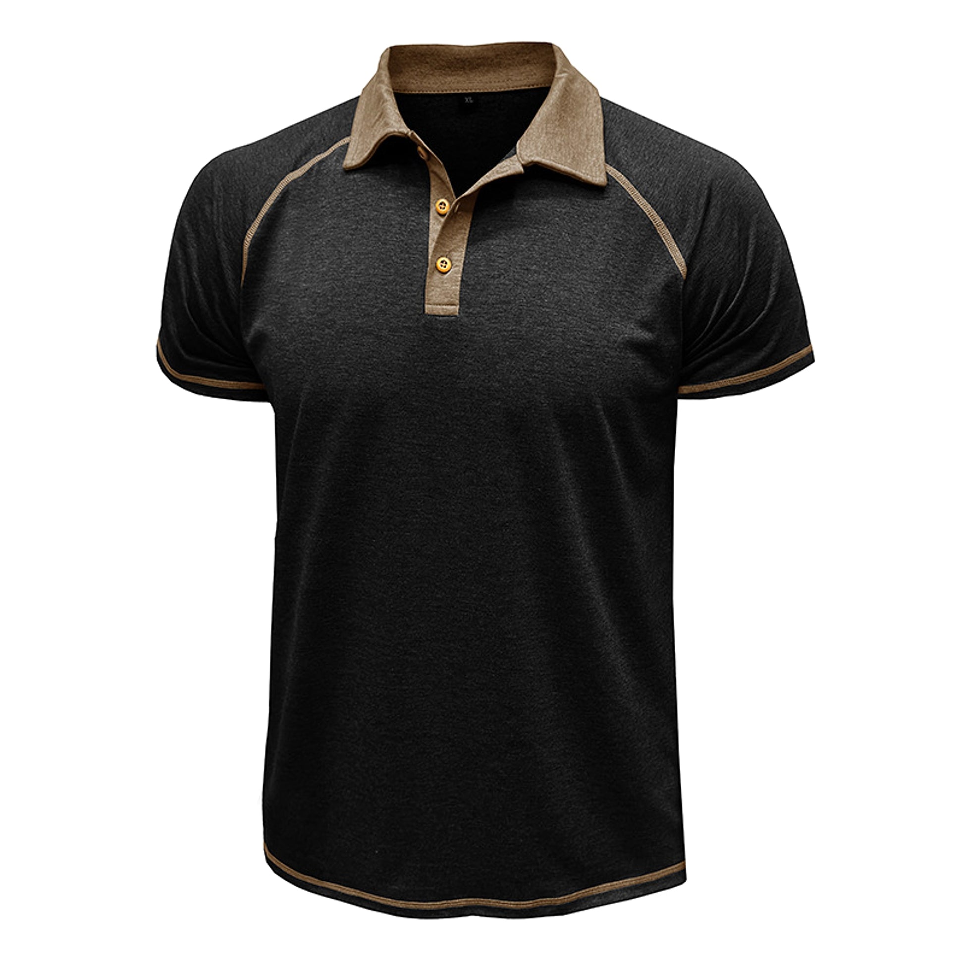 Short-sleeved Lapel T-shirt POLO Bottoming Shirt Men Clothing - enhanced image 3