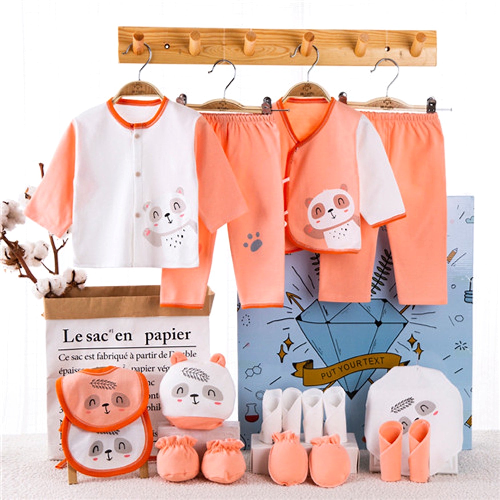 SnuggleBox™ – 15-Piece Cotton Newborn Gift Set - enhanced image 3