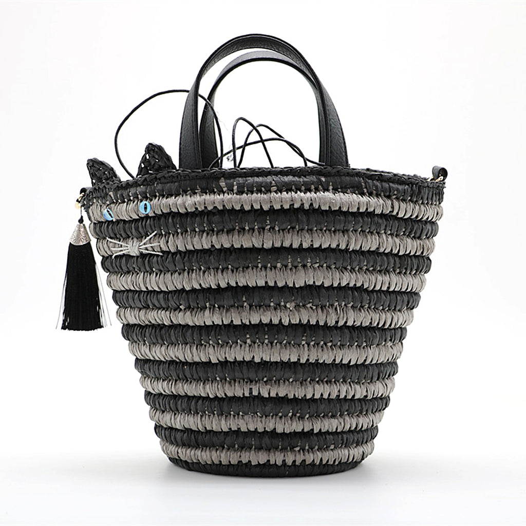 SolunaWeave™ – Meow Fringe Tote - enhanced image 3