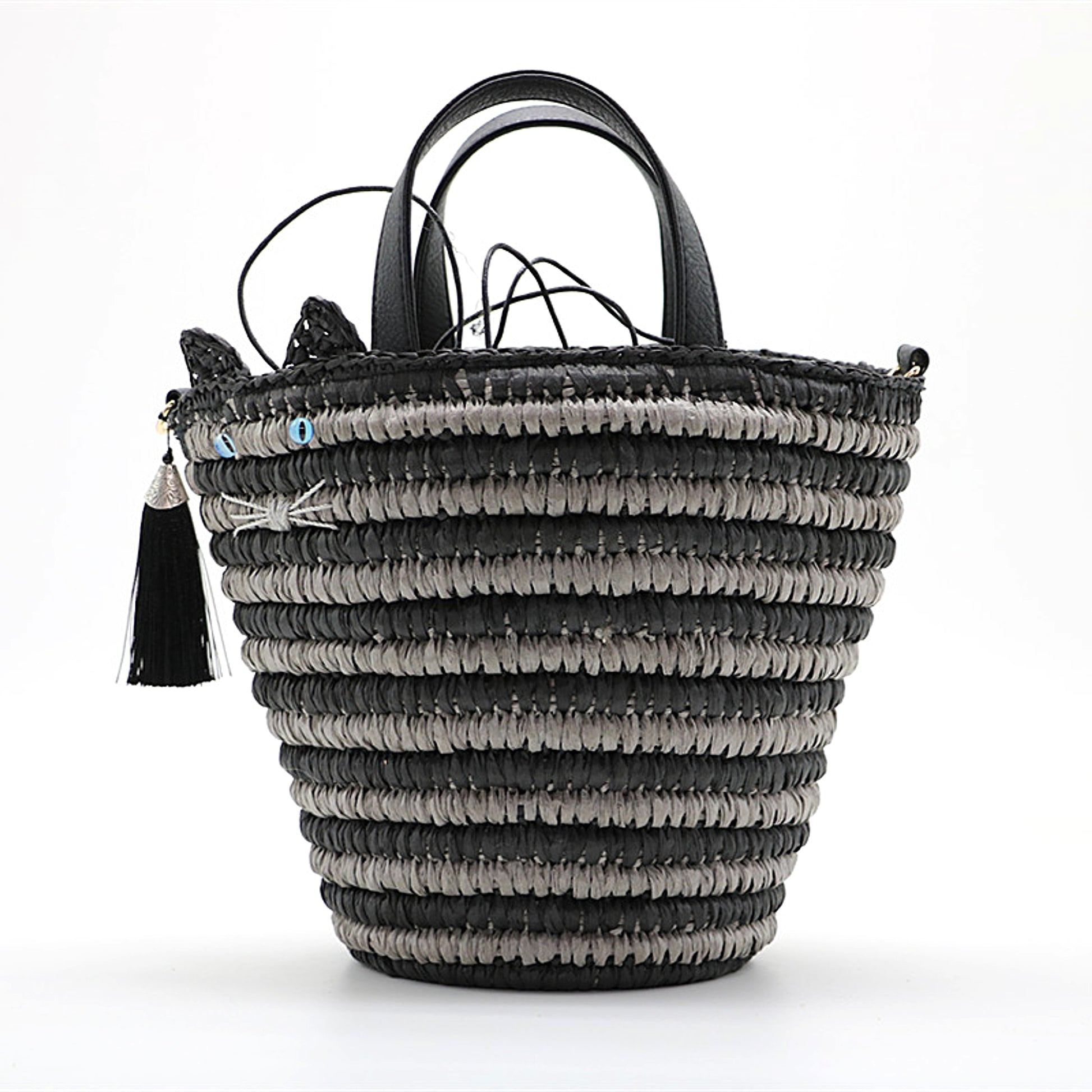 SolunaWeave™ – Meow Fringe Tote - enhanced image 3