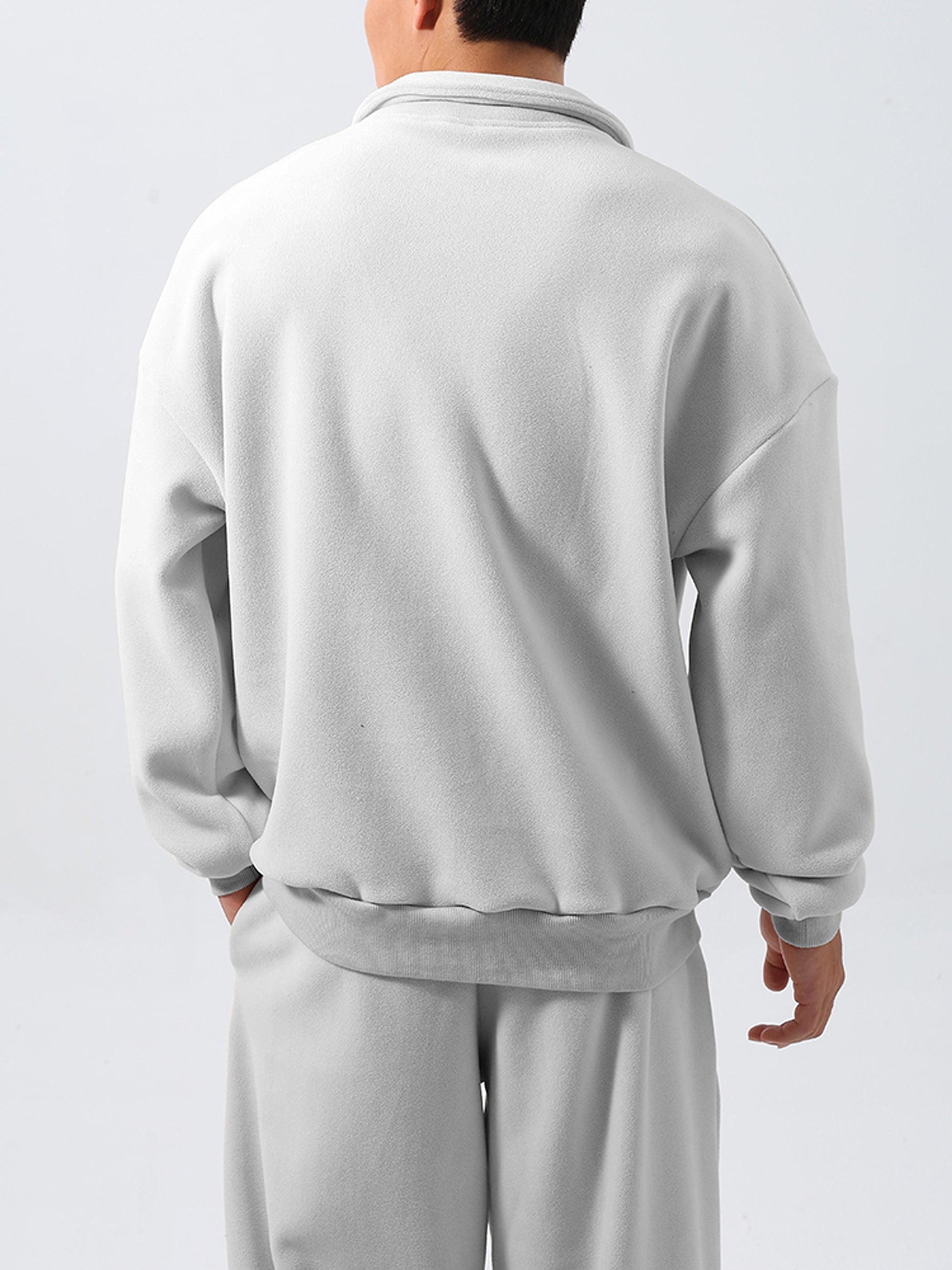 Men's Fleece Tracksuit – Wide Fit, Ultimate Comfort - enhanced image 3