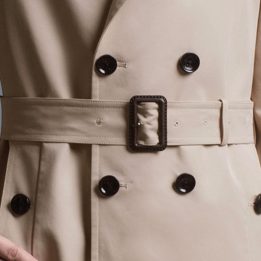 Spring And Autumn New European Station Loose Trench Coat - enhanced image 3