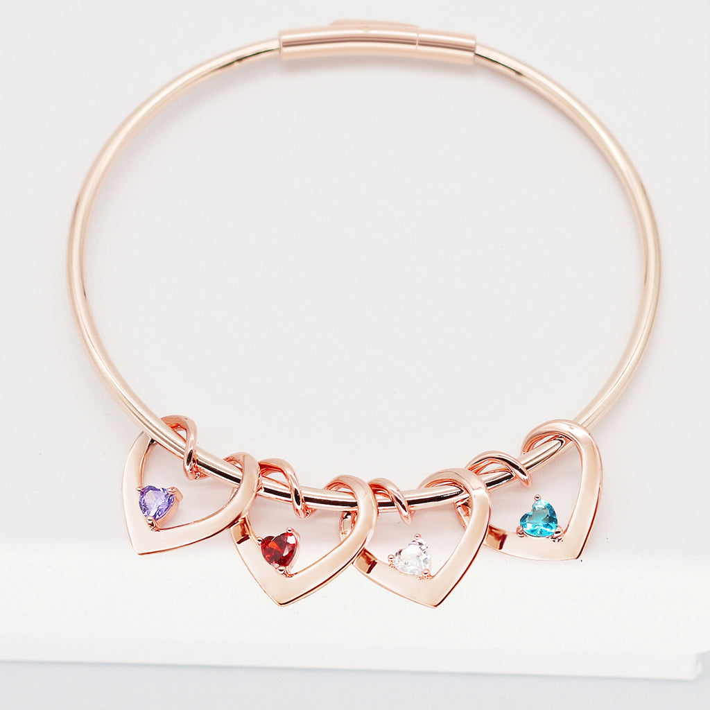 Stainless Steel Bracelet With Diamond - enhanced image 3