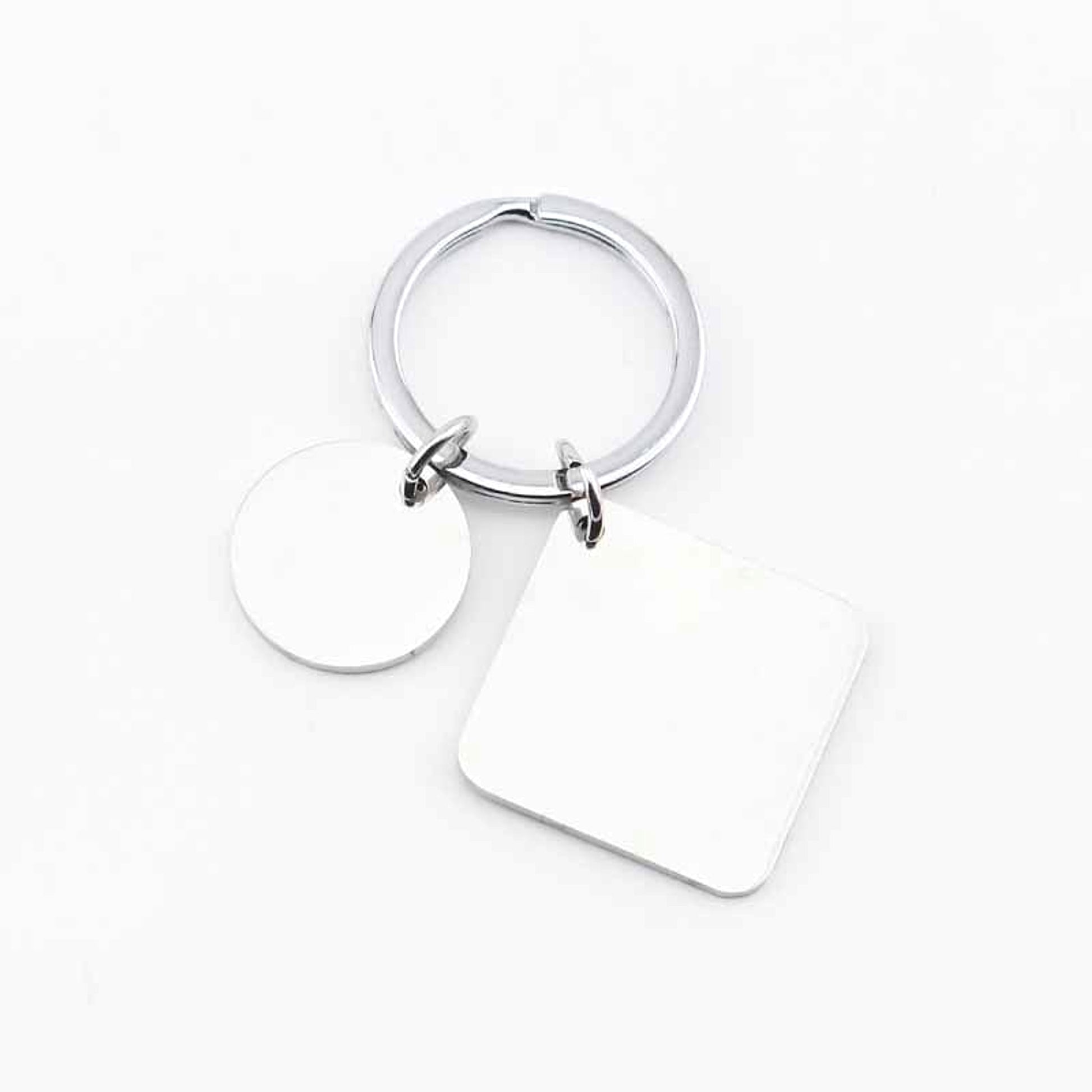 Personalized Stainless Steel Calendar Keychain – Custom Engraved Date Gift - enhanced image 3