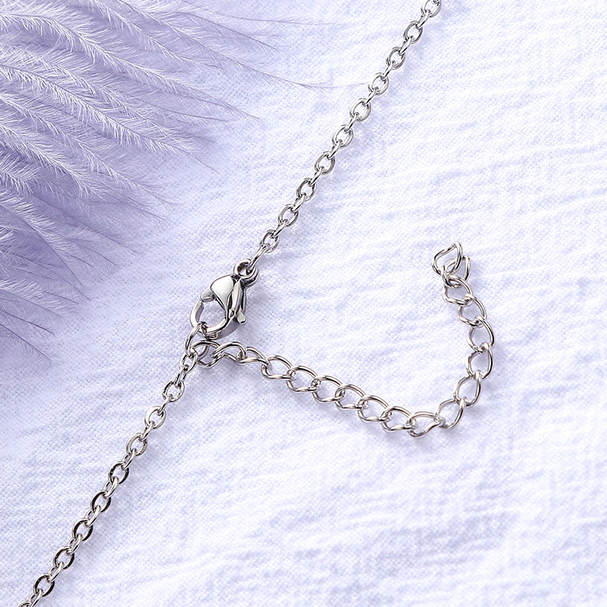 Stainless Steel Necklace New Fashion Trendy Creative Style - enhanced image 3