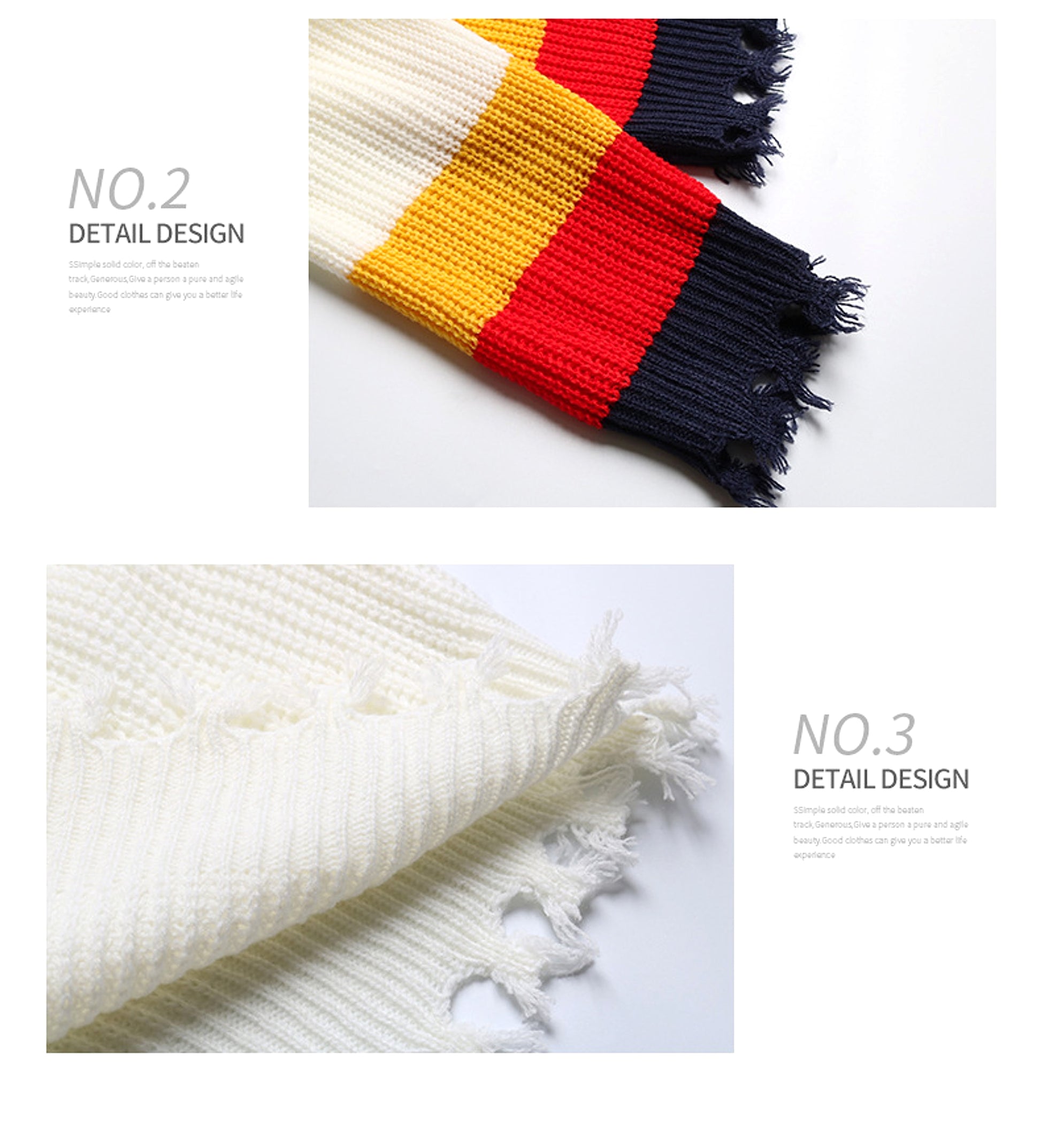 Strapless Stitching Sweater Dress Women Autumn And Winter - enhanced image 3