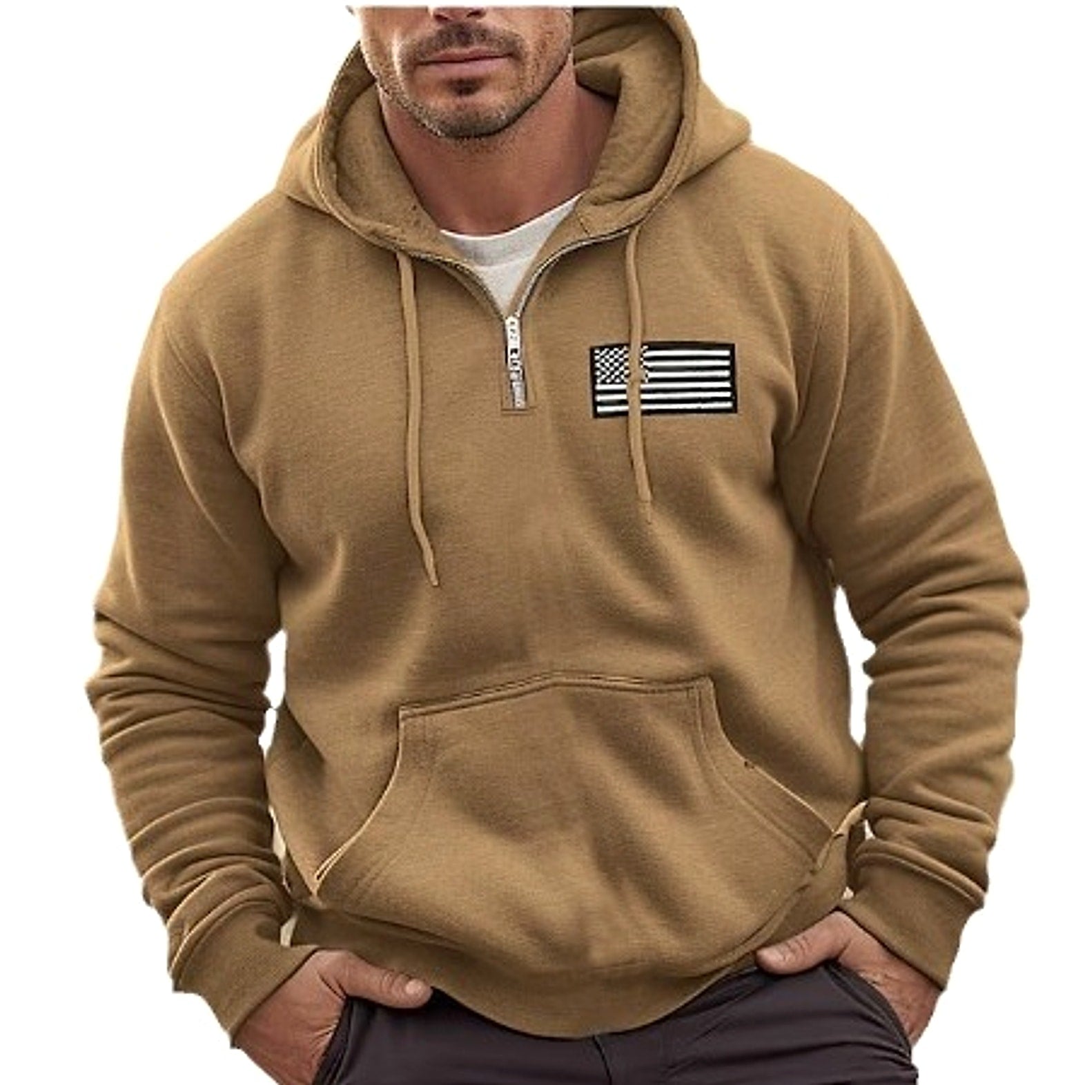 Sweater Men's Autumn New Casual Fashion Fashion Brand Hooded Trend - enhanced image 3