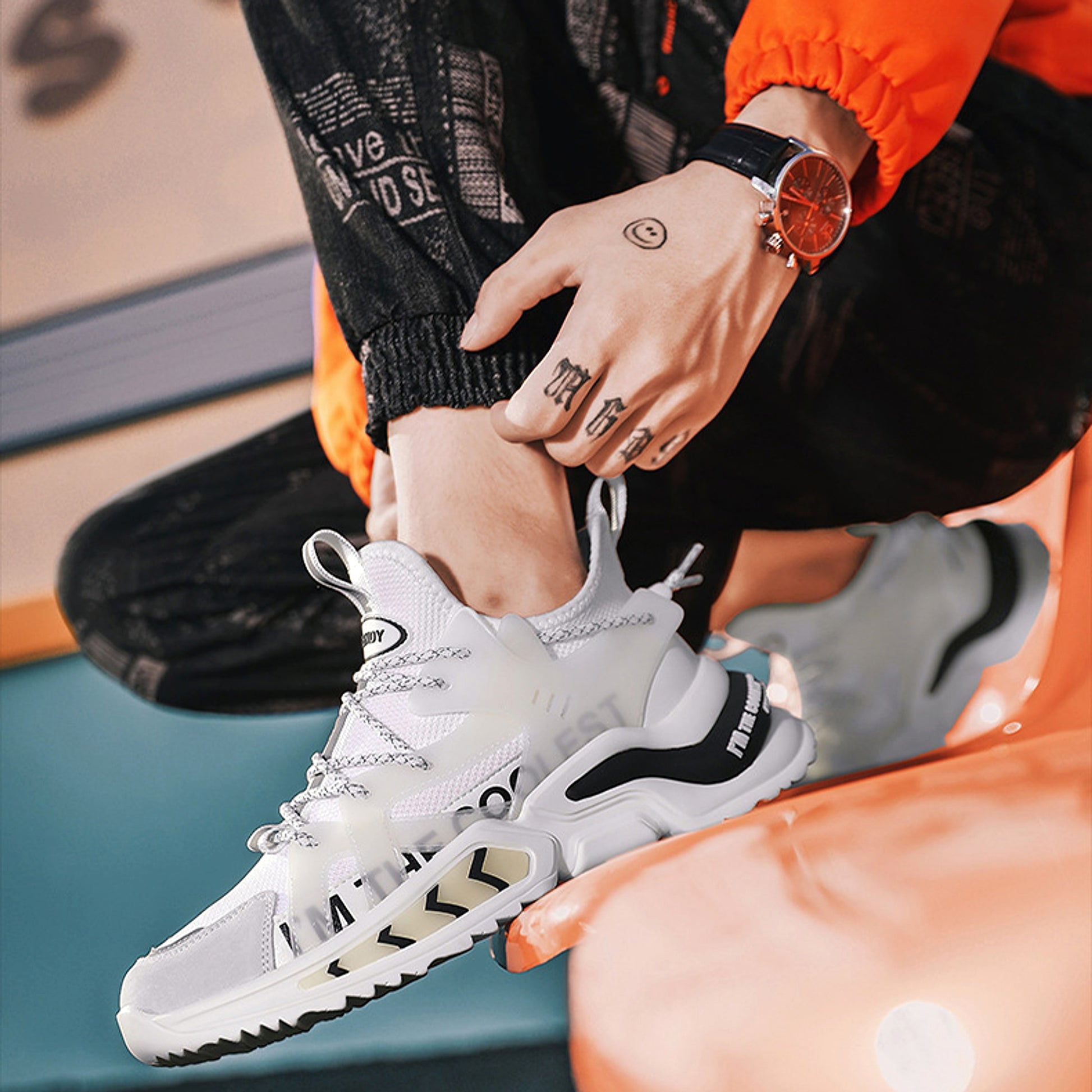 TennisChamp™ Edition – Premium High-Top Sneakers for Sport & Daily Wear - enhanced image 3