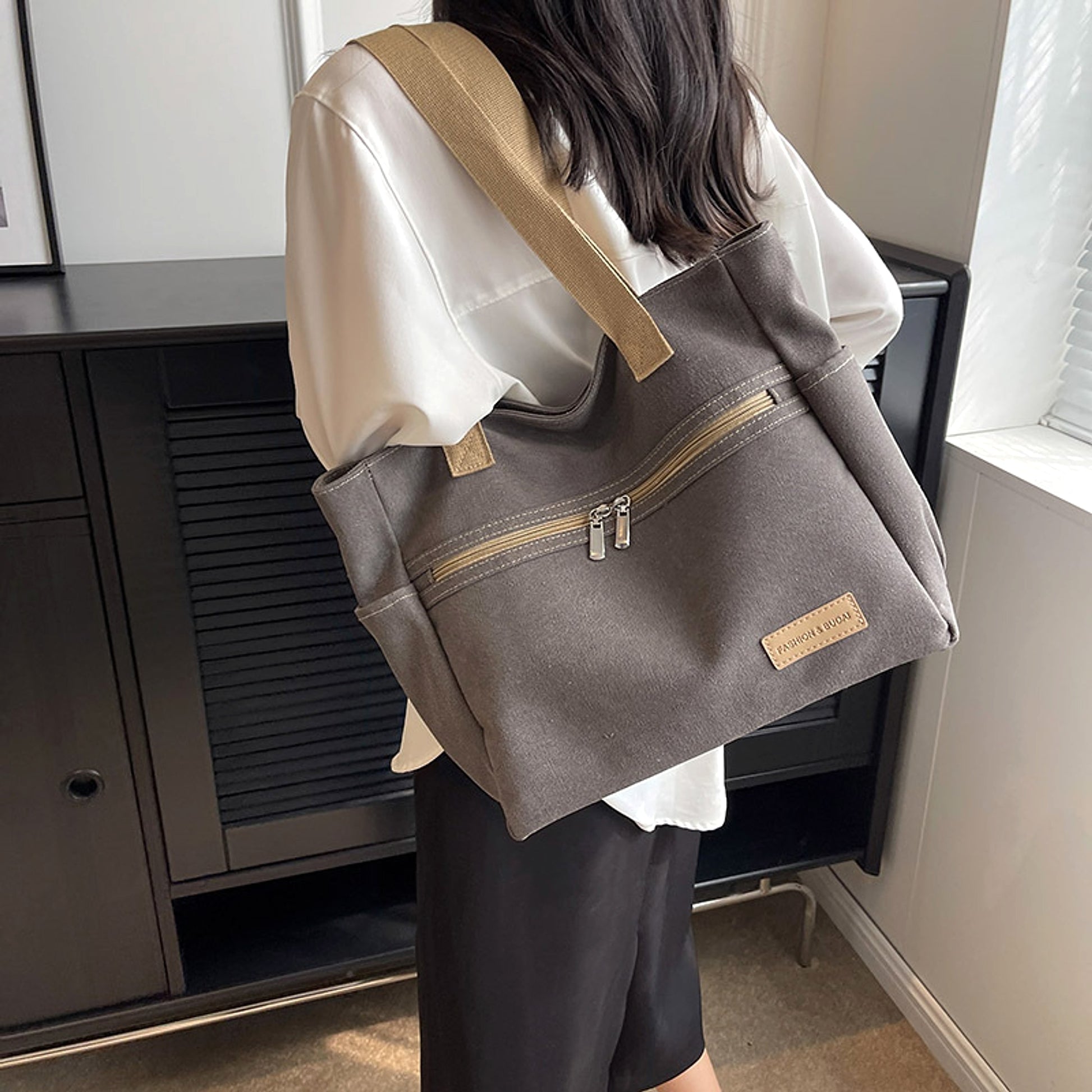 TerraCarry™ – Canvas Utility Tote Bag - enhanced image 3