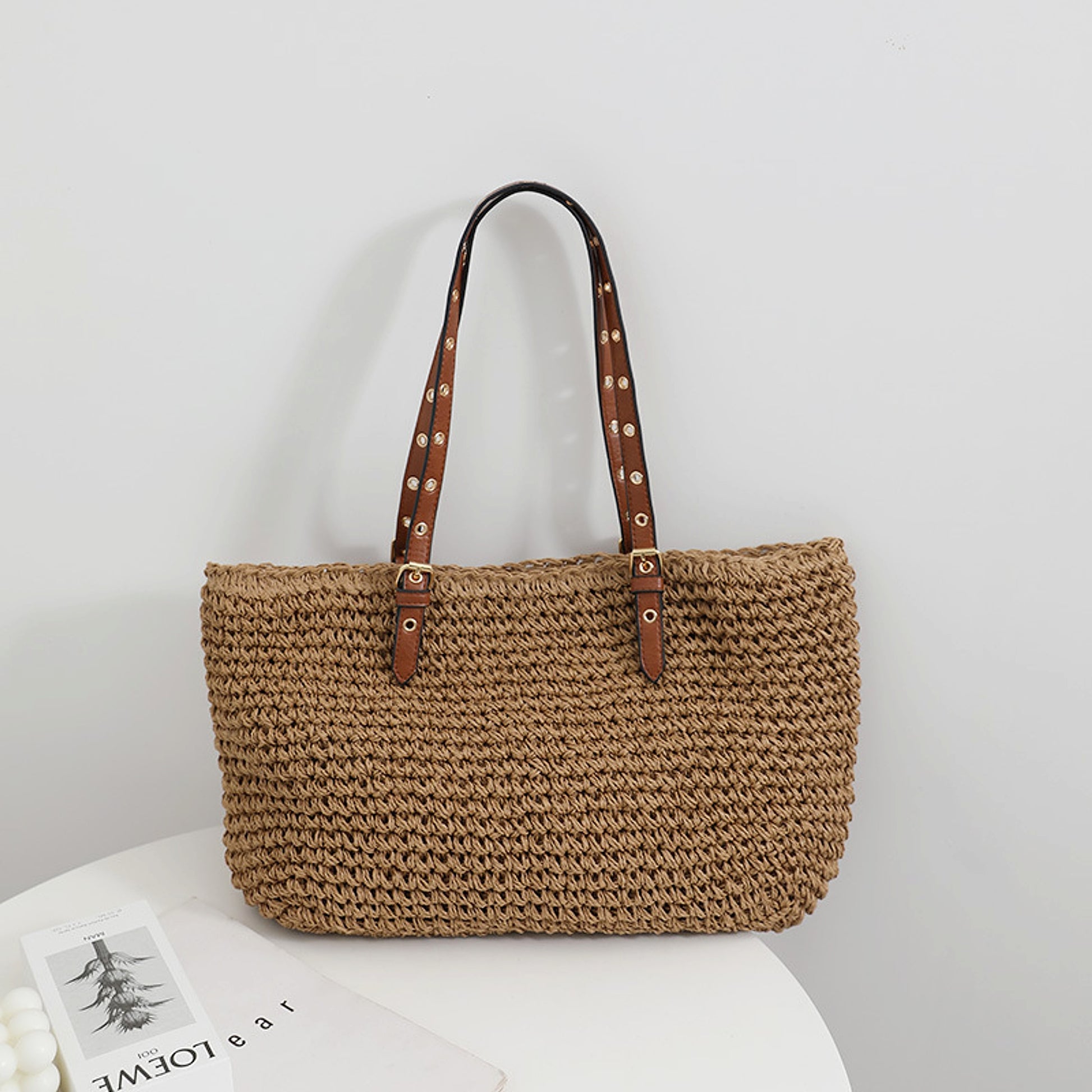 TerraWeave™ Tote – Natural Woven Edition - enhanced image 3