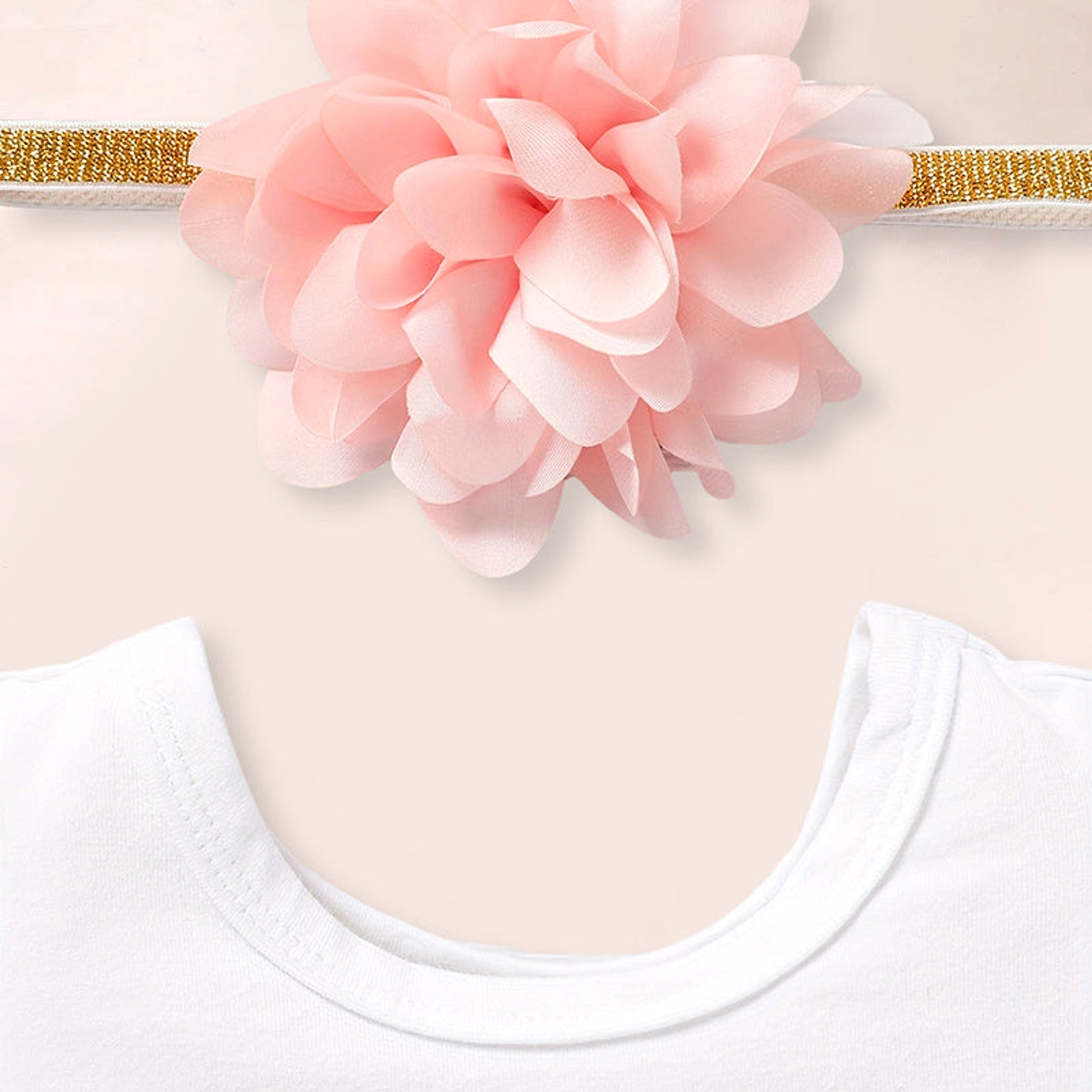 TinyBloom™ – Newborn Letter Romper & Tutu Set - enhanced image 3