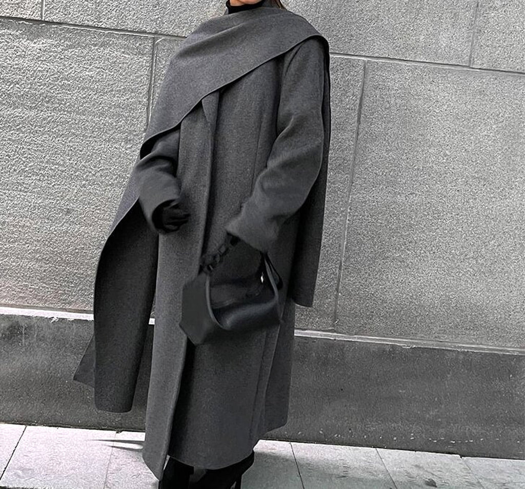 Urban Drape Wool Coat – 25 Edition - enhanced image 3