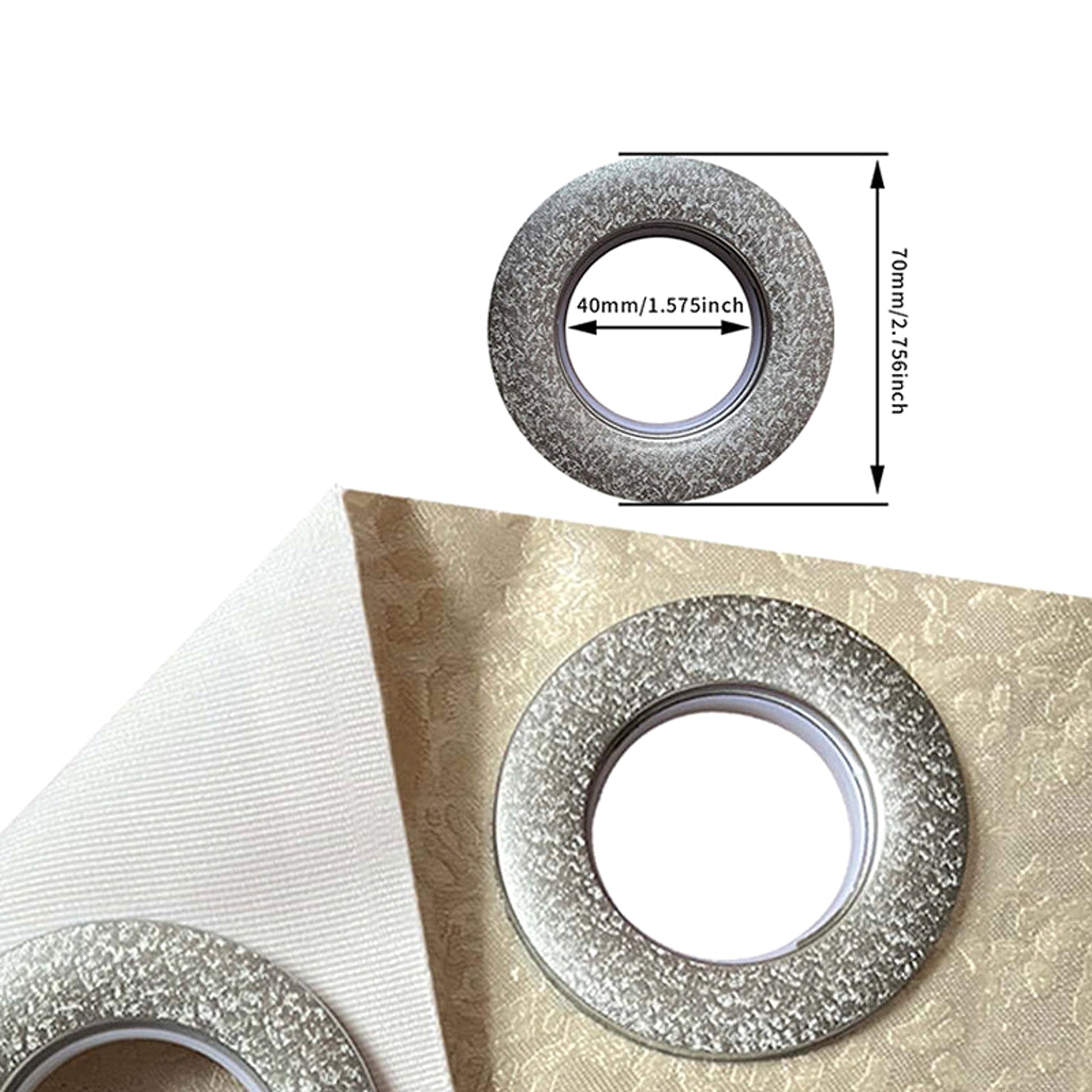 VelureMajestique™ – Luxury Embroidered Blackout Curtains (2-Piece Set) - enhanced image 3