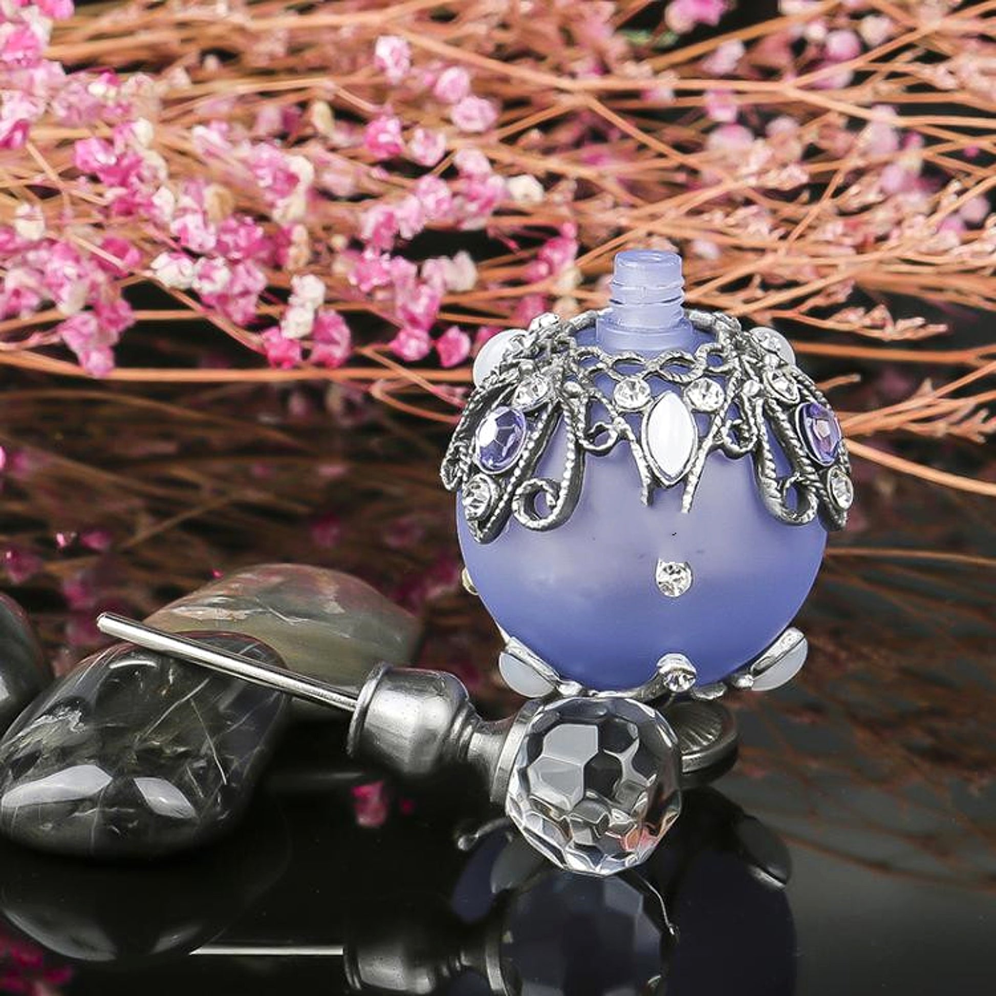 Vintage Perfume Bottle Dressing Table Decoration - enhanced image 3